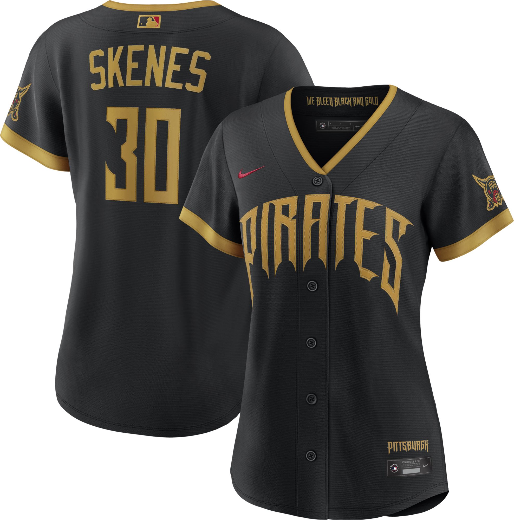 Nike Women's Pittsburgh Pirates Paul Skenes #30 2026 City Connect Stadium Jersey