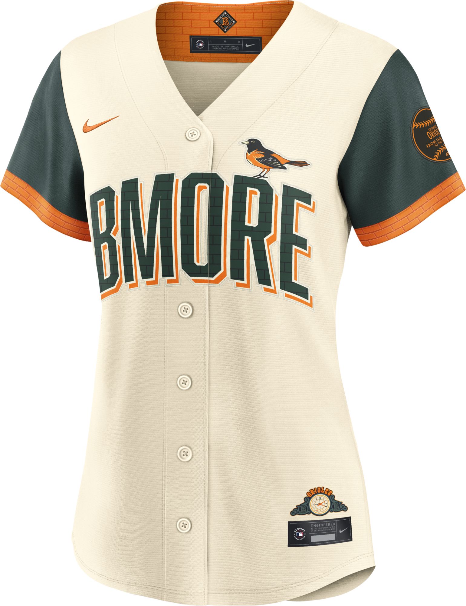 Nike Women's Baltimore Orioles Blank 2026 City Connect Stadium Jersey