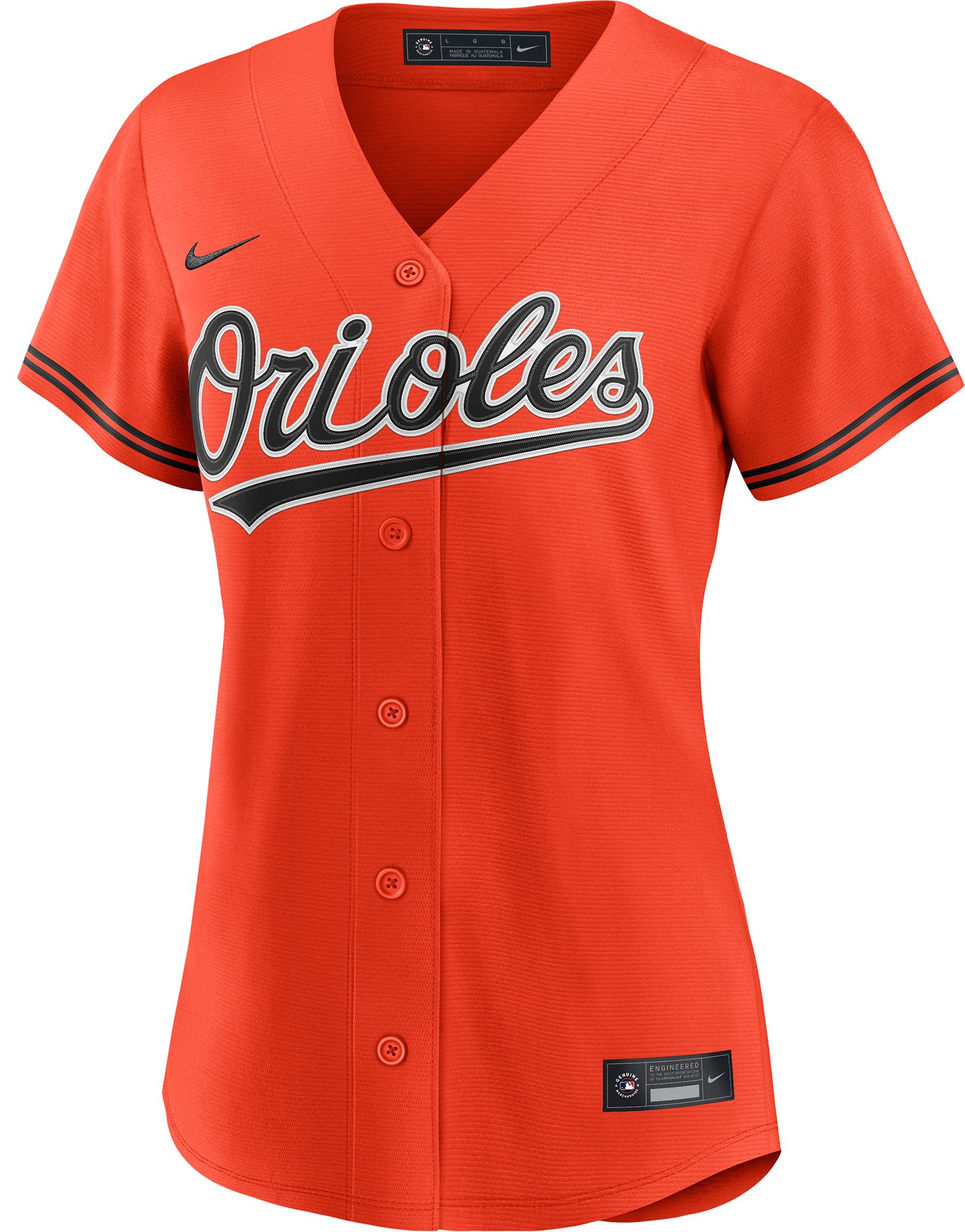 Nike Women's Baltimore Orioles  Orange Alternate Replica Jersey