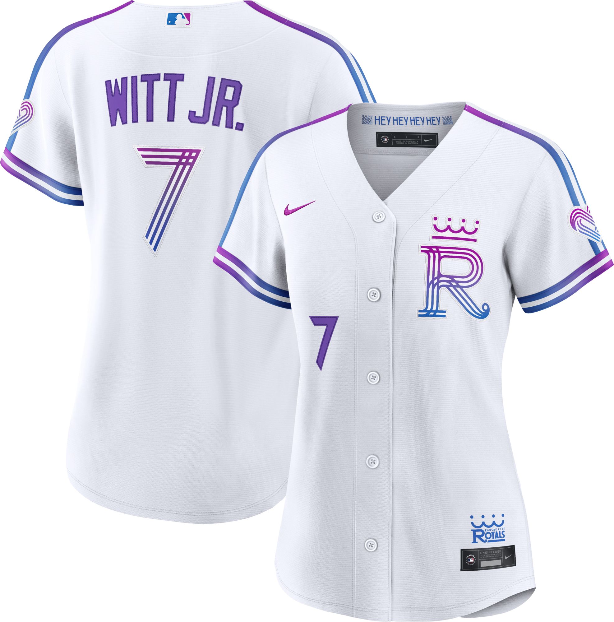 Nike Women's Kansas City Royals Bobby Witt Jr. #7 2026 City Connect Stadium Jersey