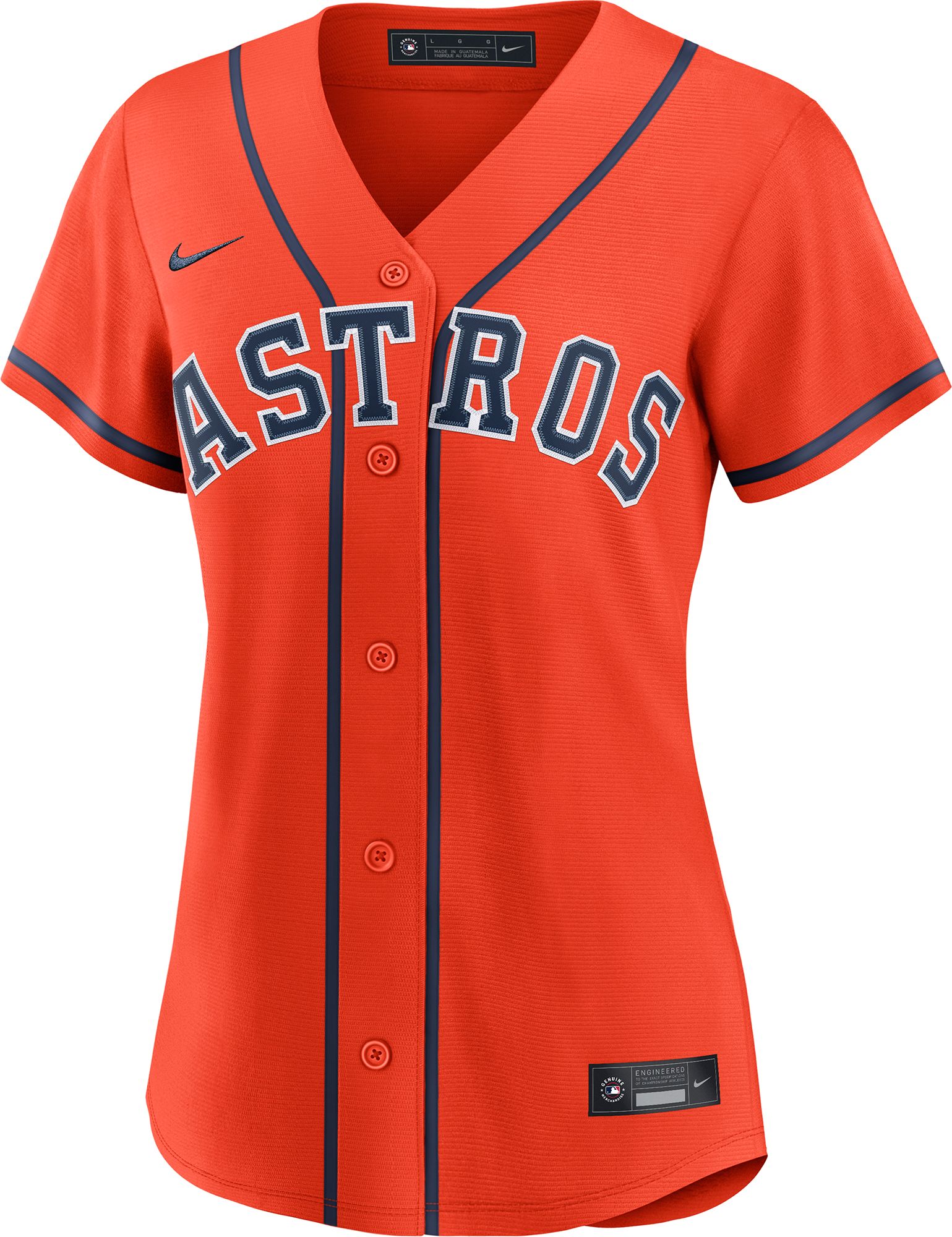 Nike Women's Houston Astros  Orange Alternate Replica Jersey