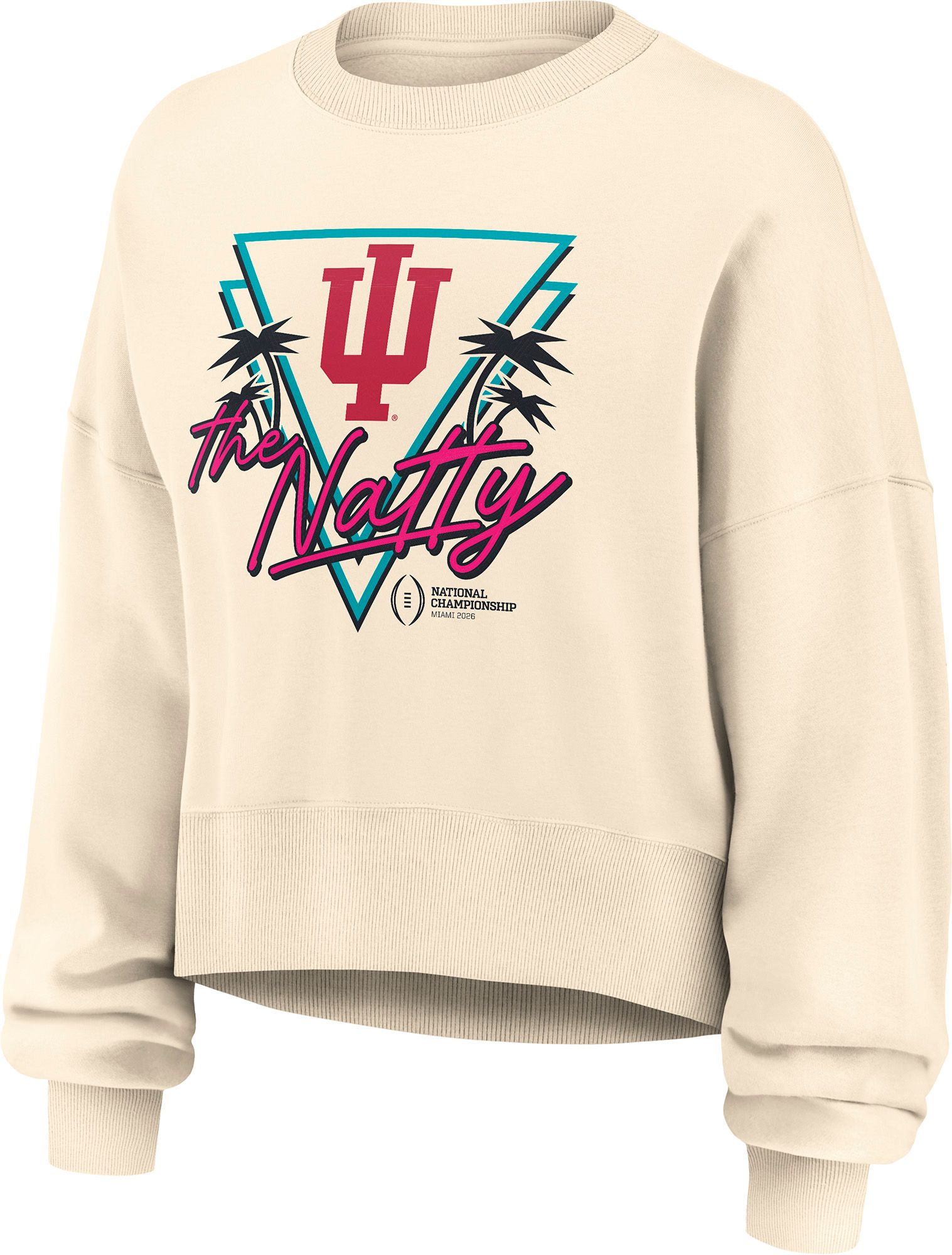 NCAA Women's 2026 National Championship Bound Indiana Hoosiers Crew Sweatshirt