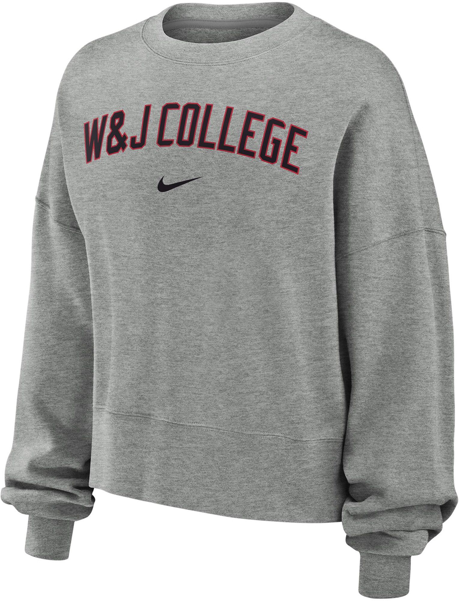 Nike Women's Washington & Jefferson Presidents Dark Heather Phoenix Crewneck Sweatshirt