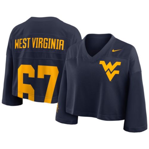 Nike Men's West Virginia Mountaineers #25 Black Replica Alternate