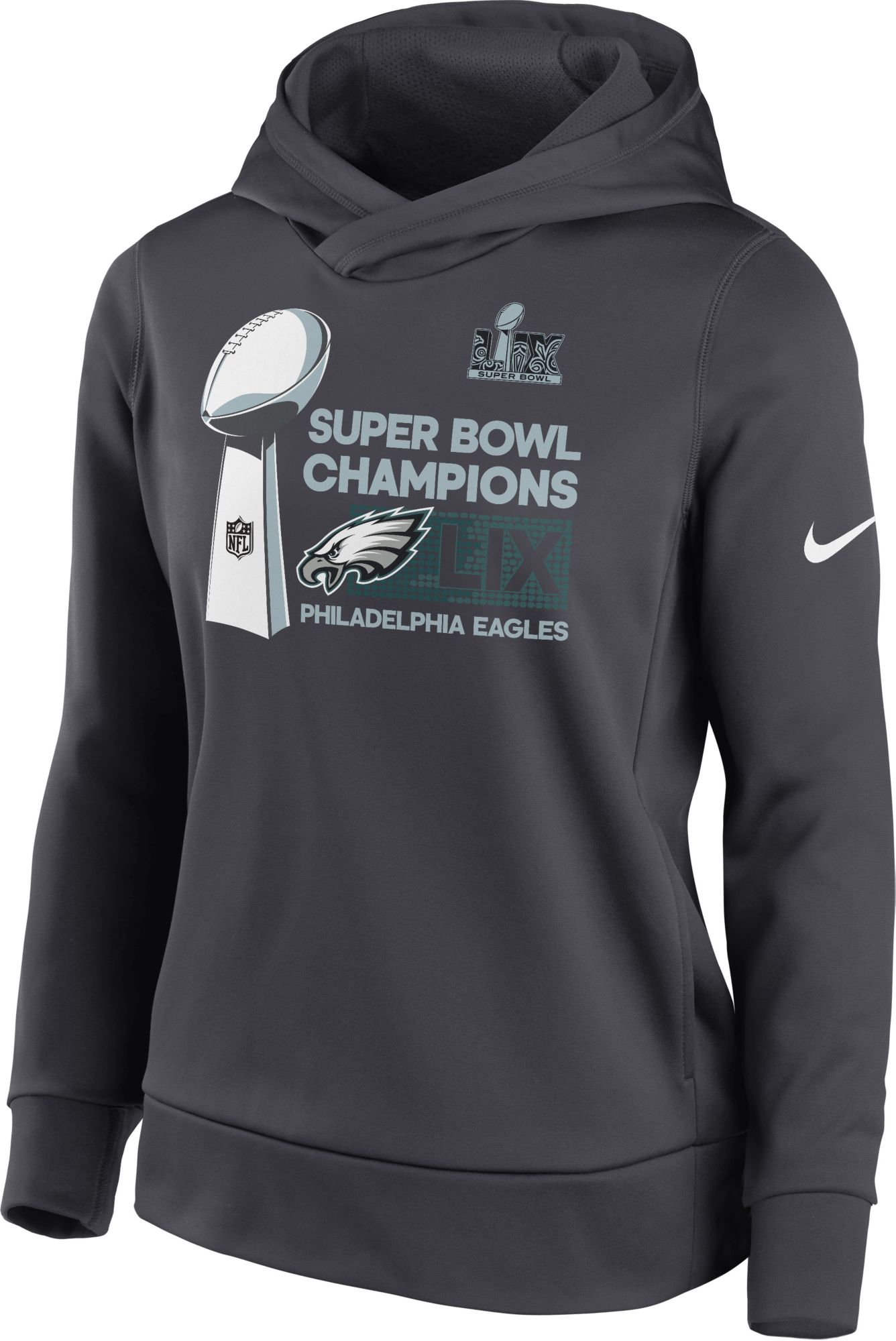 Nike Women's 2024-25 Super Bowl LIX Champions Philadelphia Eagles Locker Room Hoodie