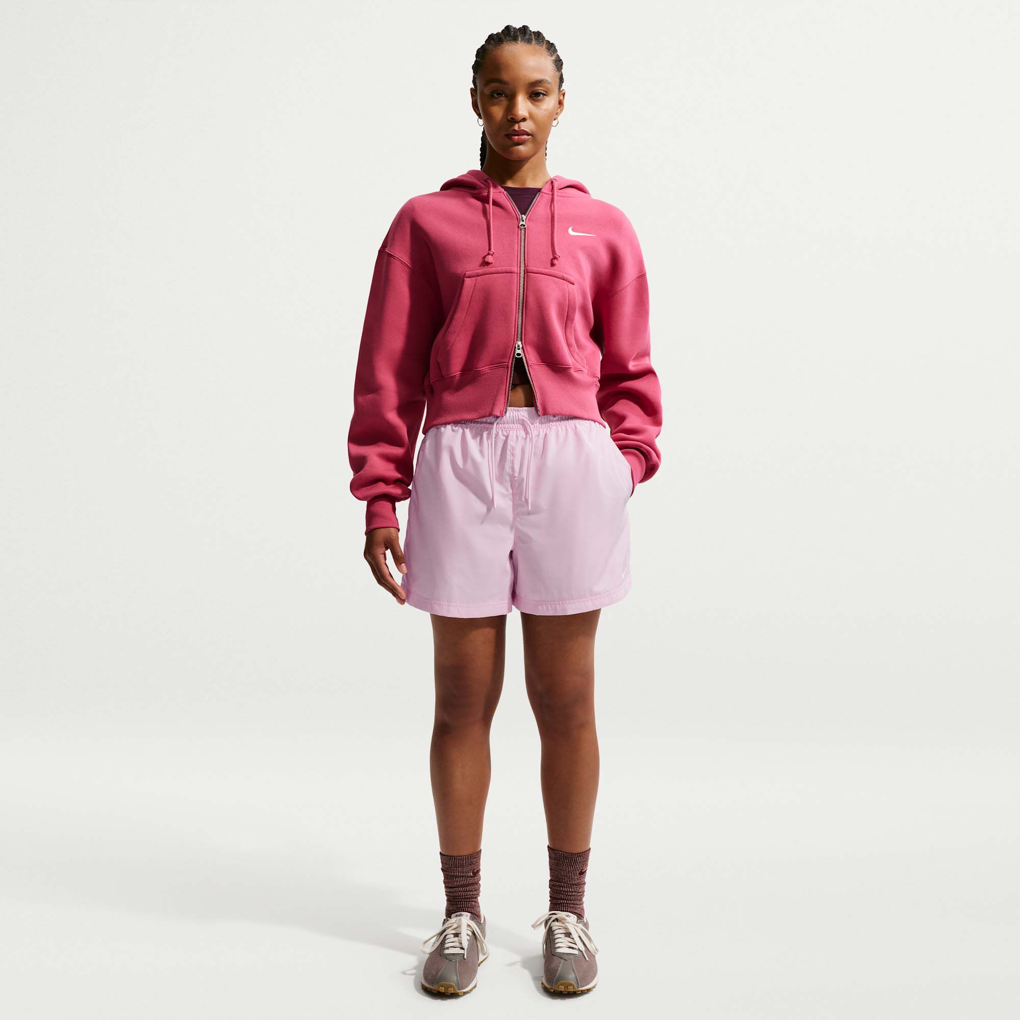 Nike Women's Sportswear Classic Wovens Mid-Rise Shorts