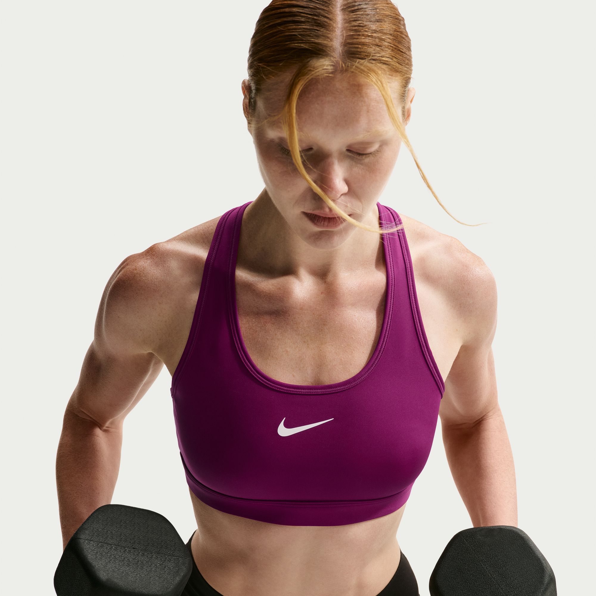 Nike Women's Swoosh Medium Support Non-Padded Sports Bra