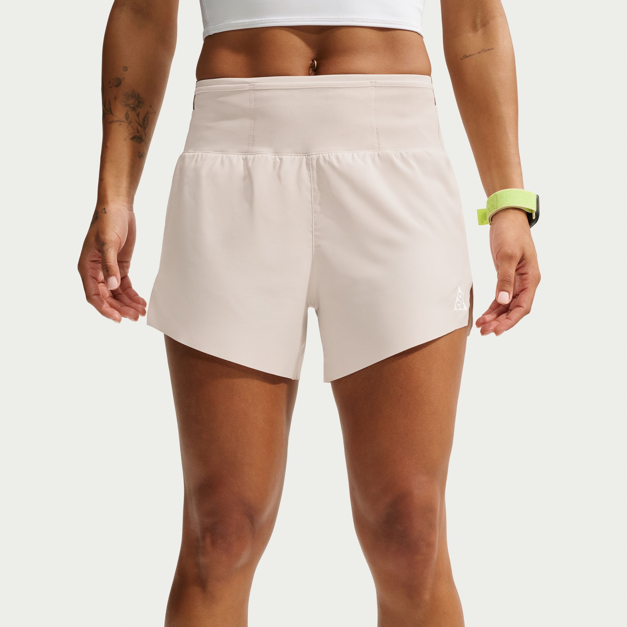 Nike Women's ACG Dri-FIT Mid-Rise Brief-Lined Trail Running 4" Shorts
