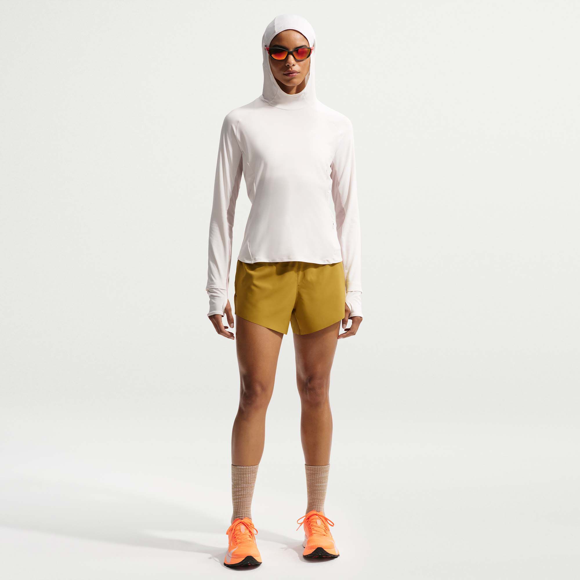 Nike Women's ACG Dri-FIT Mid-Rise Brief-Lined Trail Running 4" Shorts