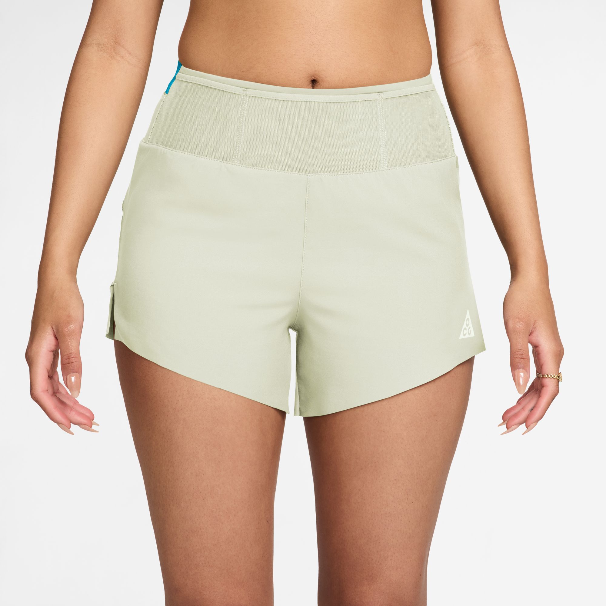 Nike Women's ACG Dri-FIT Mid-Rise Brief-Lined Trail Running 4" Shorts