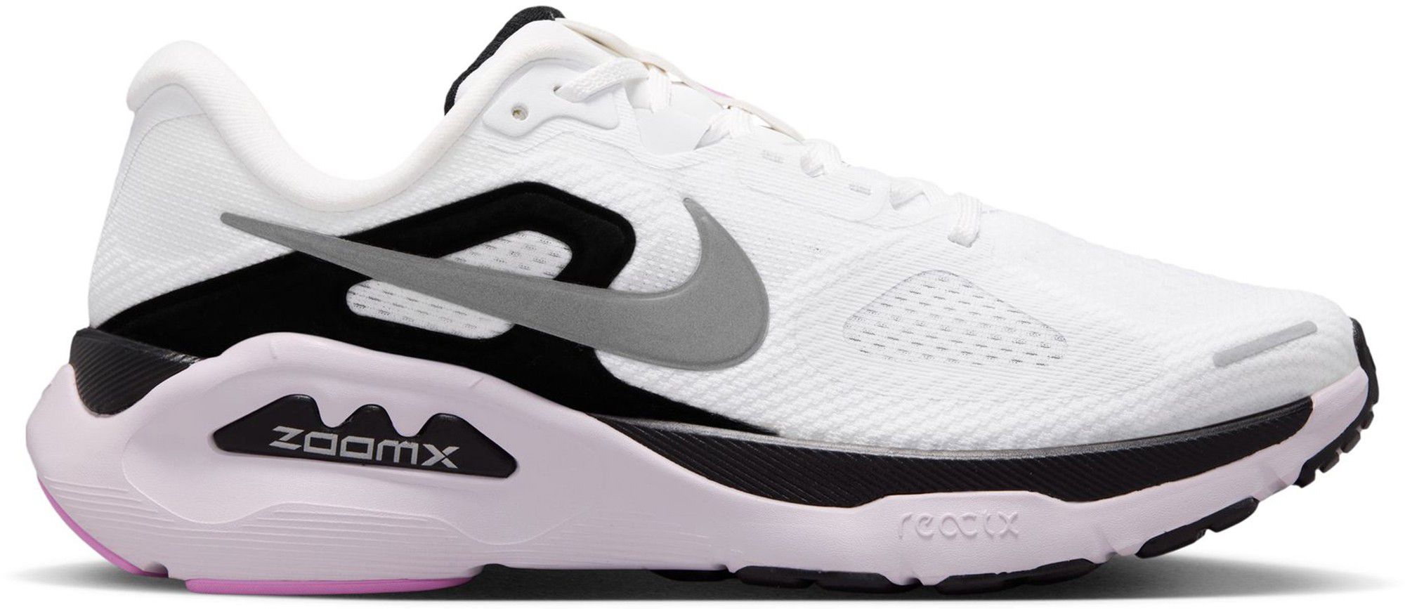 White/Metallic Silver/Black
