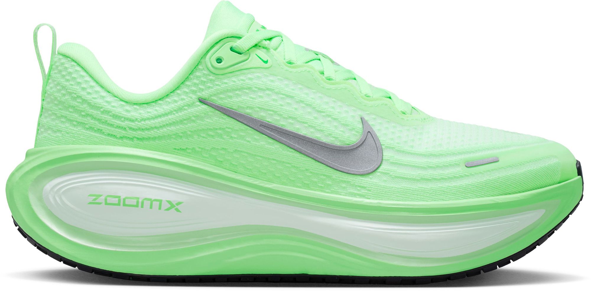 White/Metallic Silver/Illusion Green