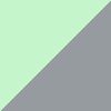 White/Metallic Silver/Illusion Green