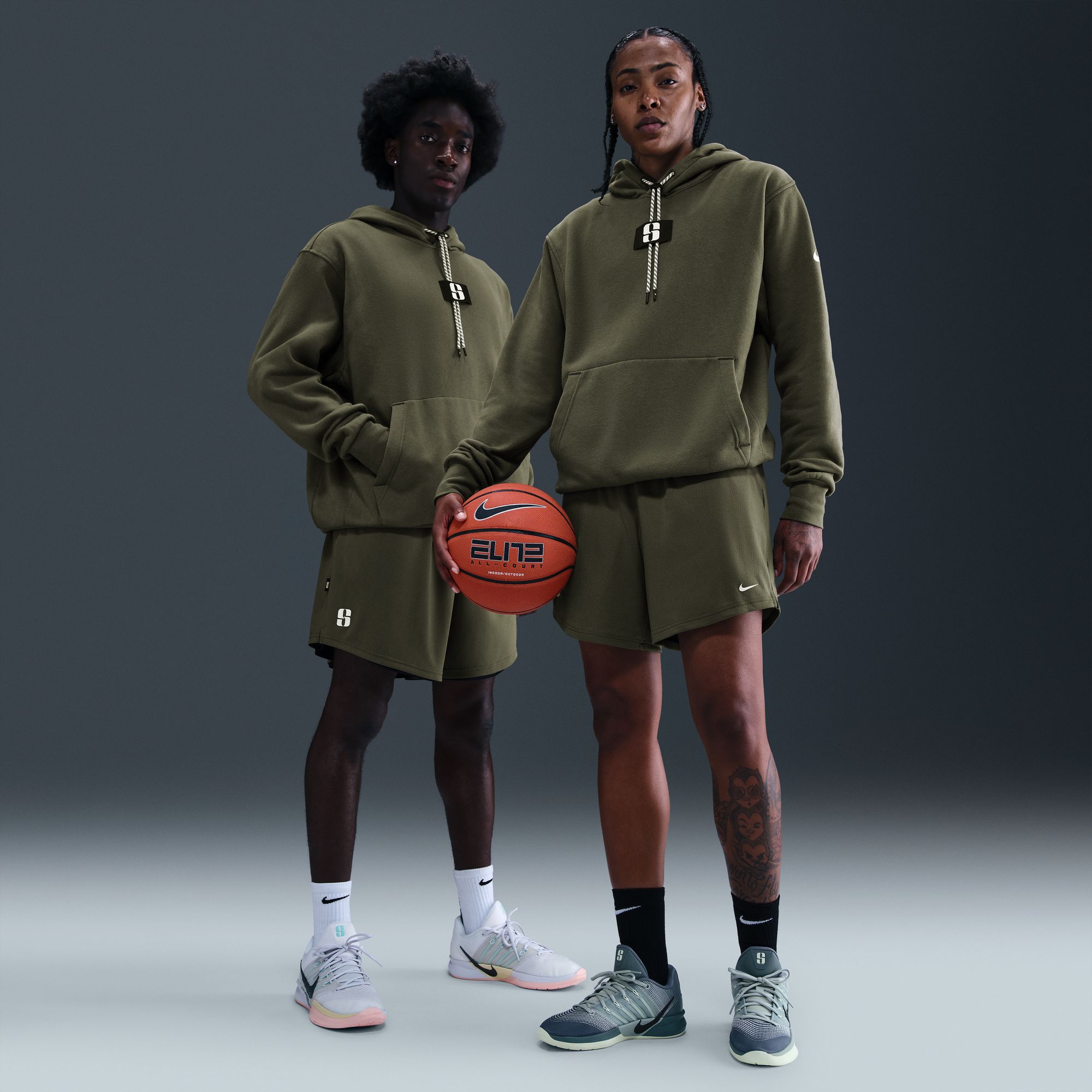 Medium Olive/Black