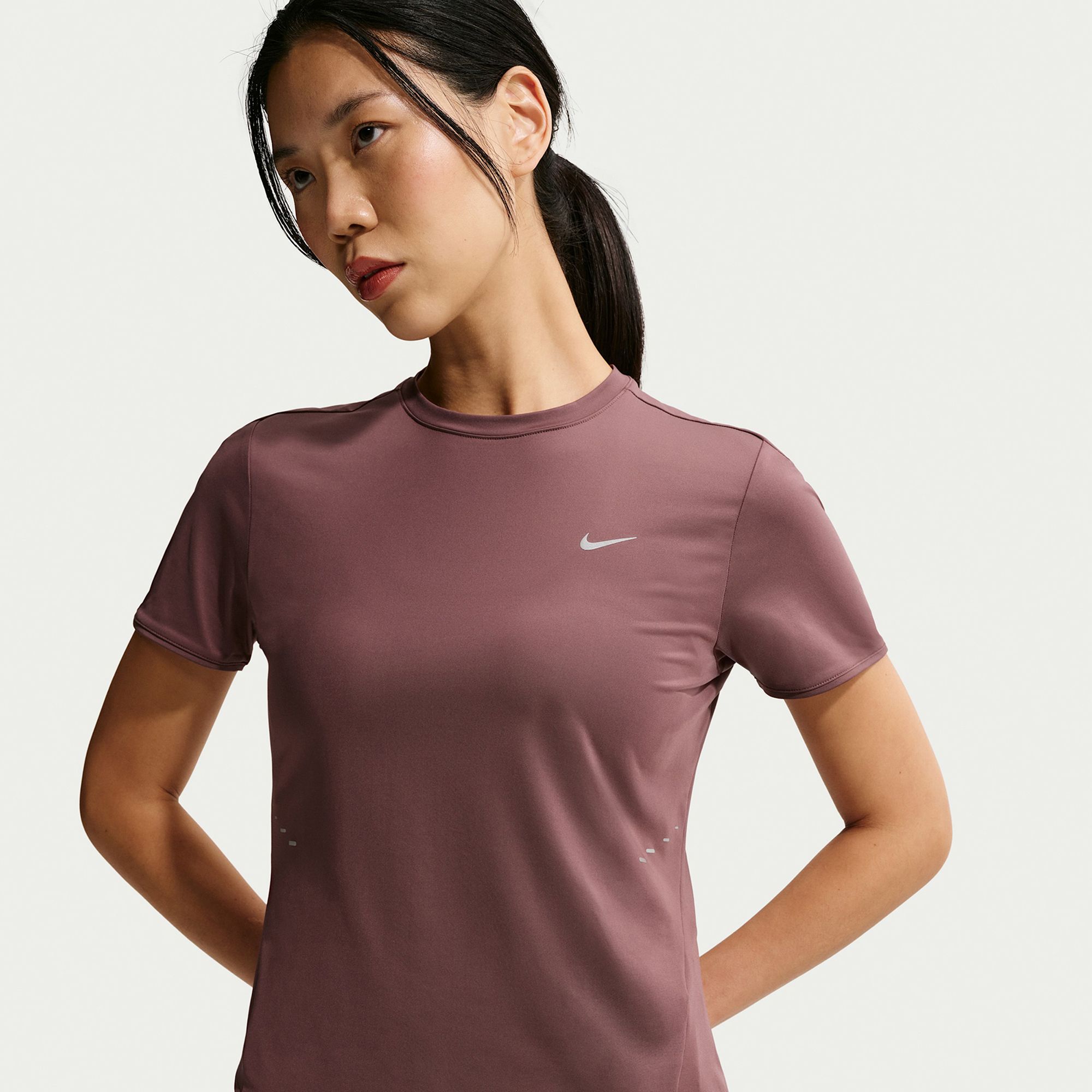 Nike Women's Swift Dri-FIT Short-Sleeve Running Top