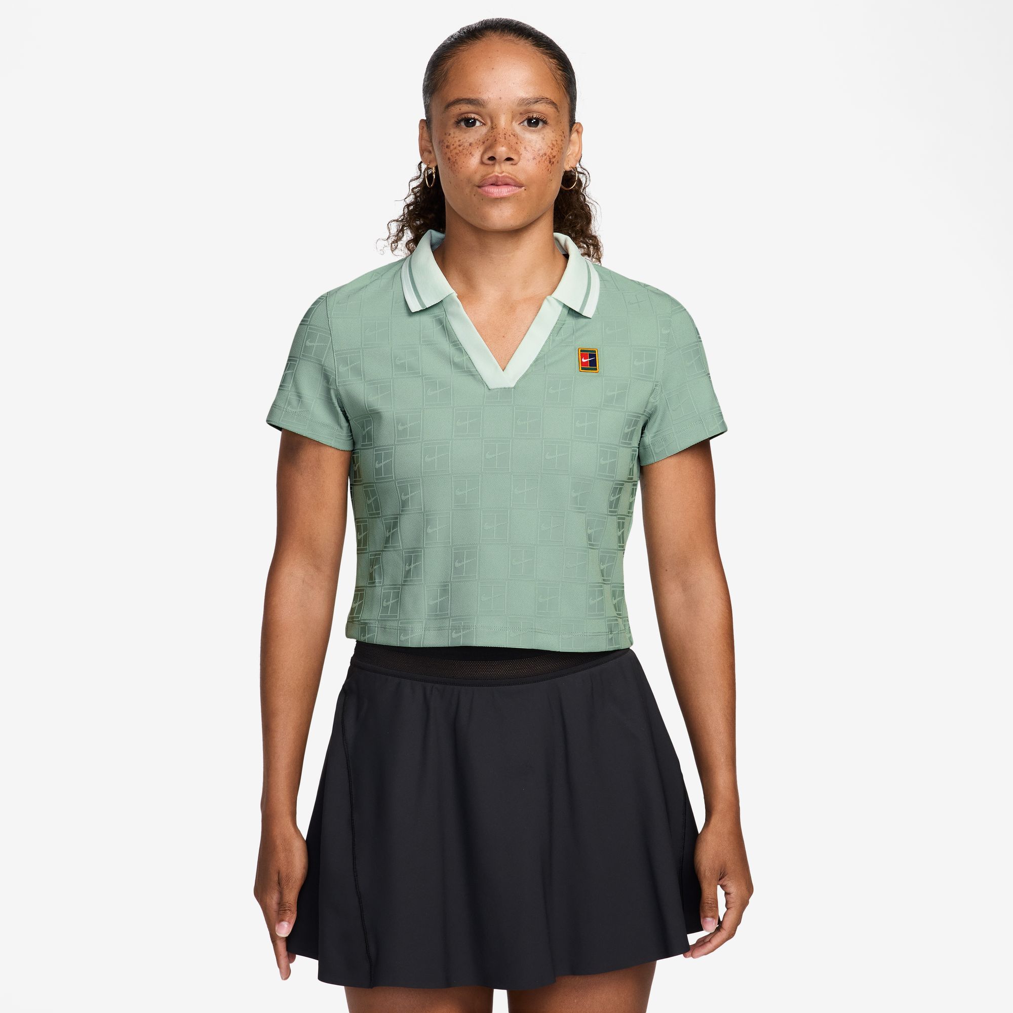 Nike Women's Court Collection Dri-FIT Cropped Tennis Polo