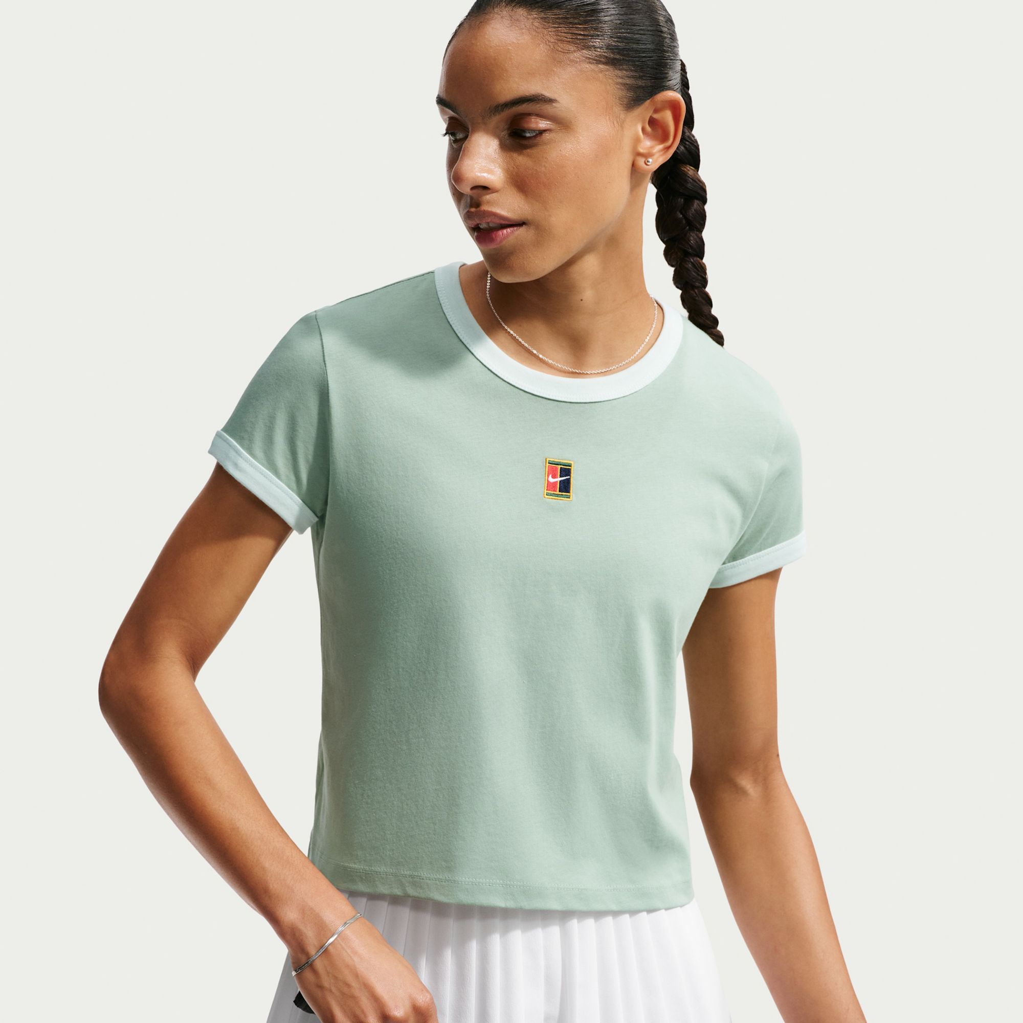 Nike Women's Heritage Short Sleeve Tennis T-Shirt