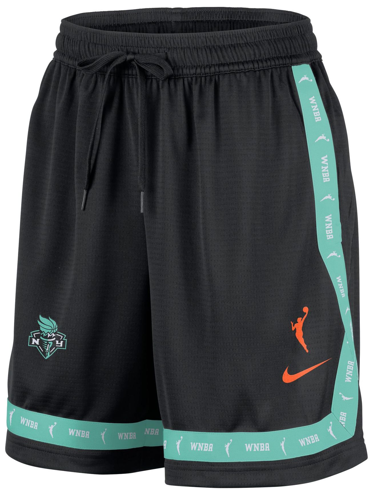 Nike Women's New York Liberty Black Practice Shorts