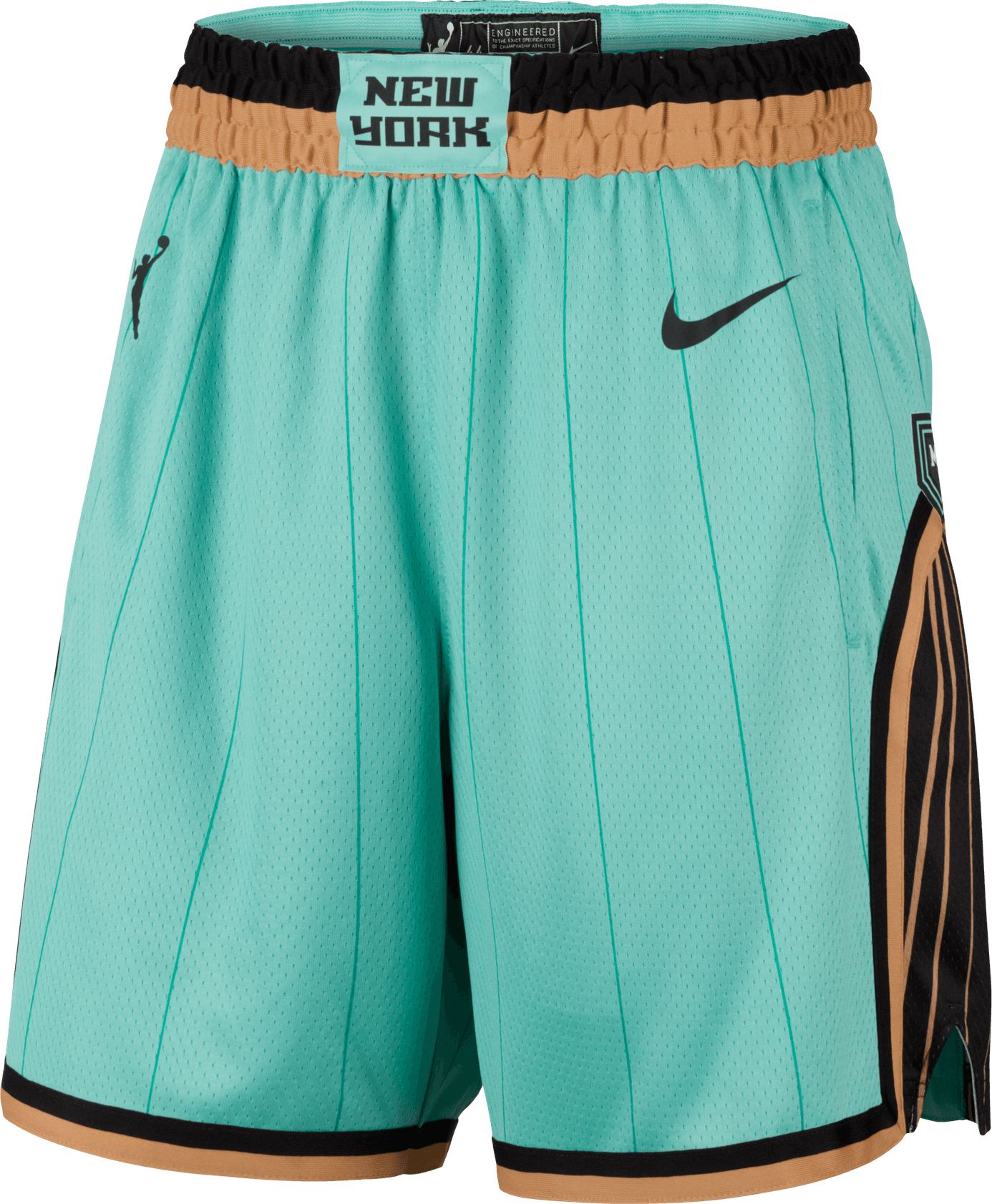 Nike Adult New York Liberty Green Rebel Replica Shorts