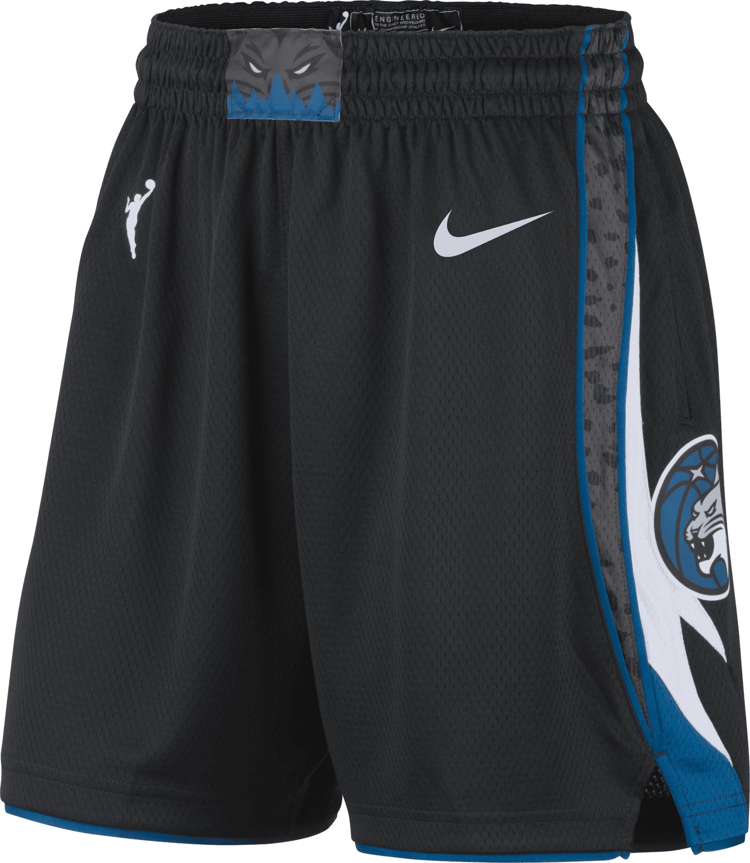 Nike Adult Minnesota Lynx Black Rebel Replica Shorts
