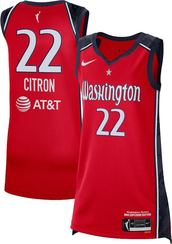 Nike Women's Washington Mystics Red Replica Jersey