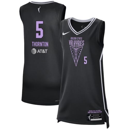 Nike Women's Golden State Valkyries Kaitlyn Chen #2 Black Explorer