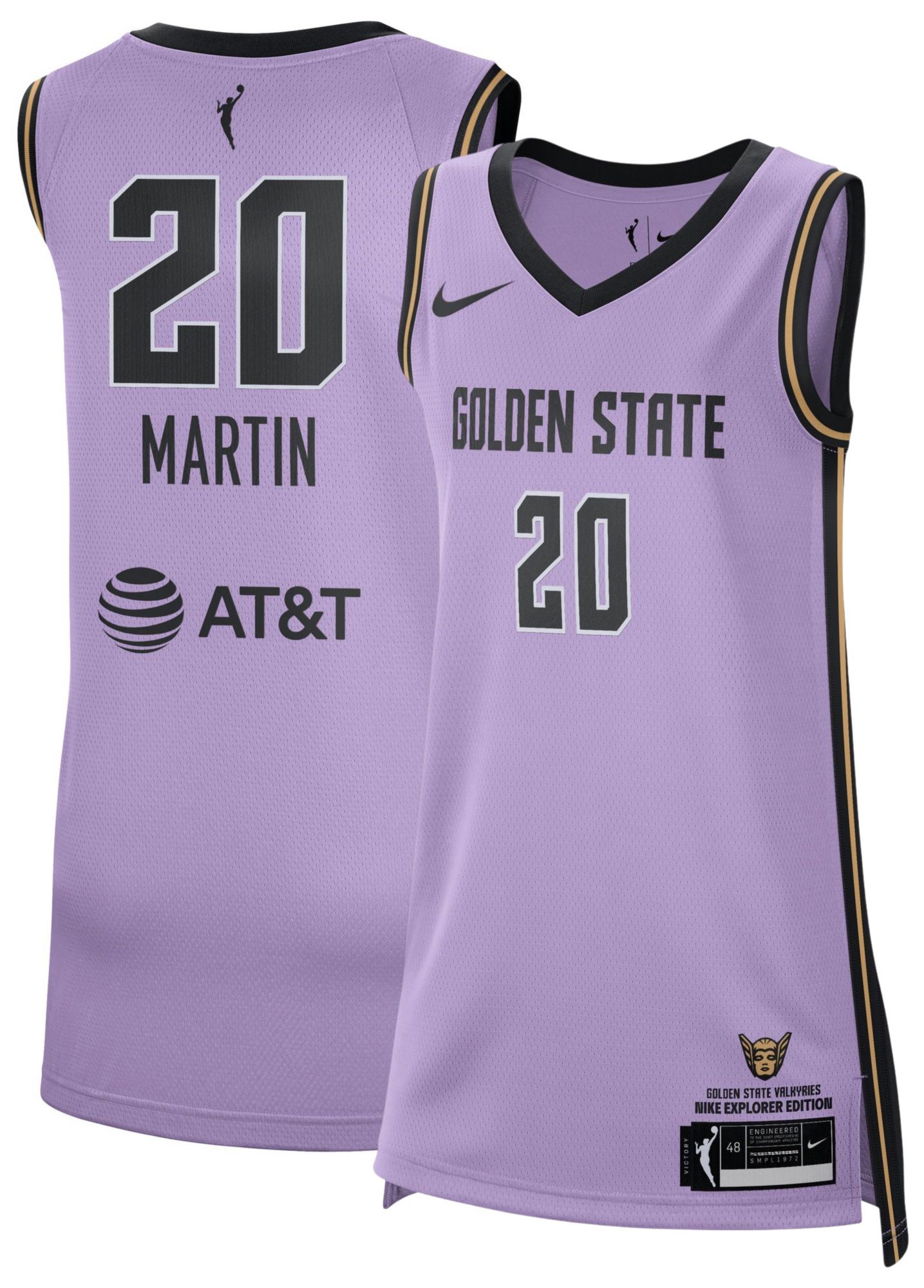 Nike Adult Golden State Valkyries Kate Martin Rebel Jersey