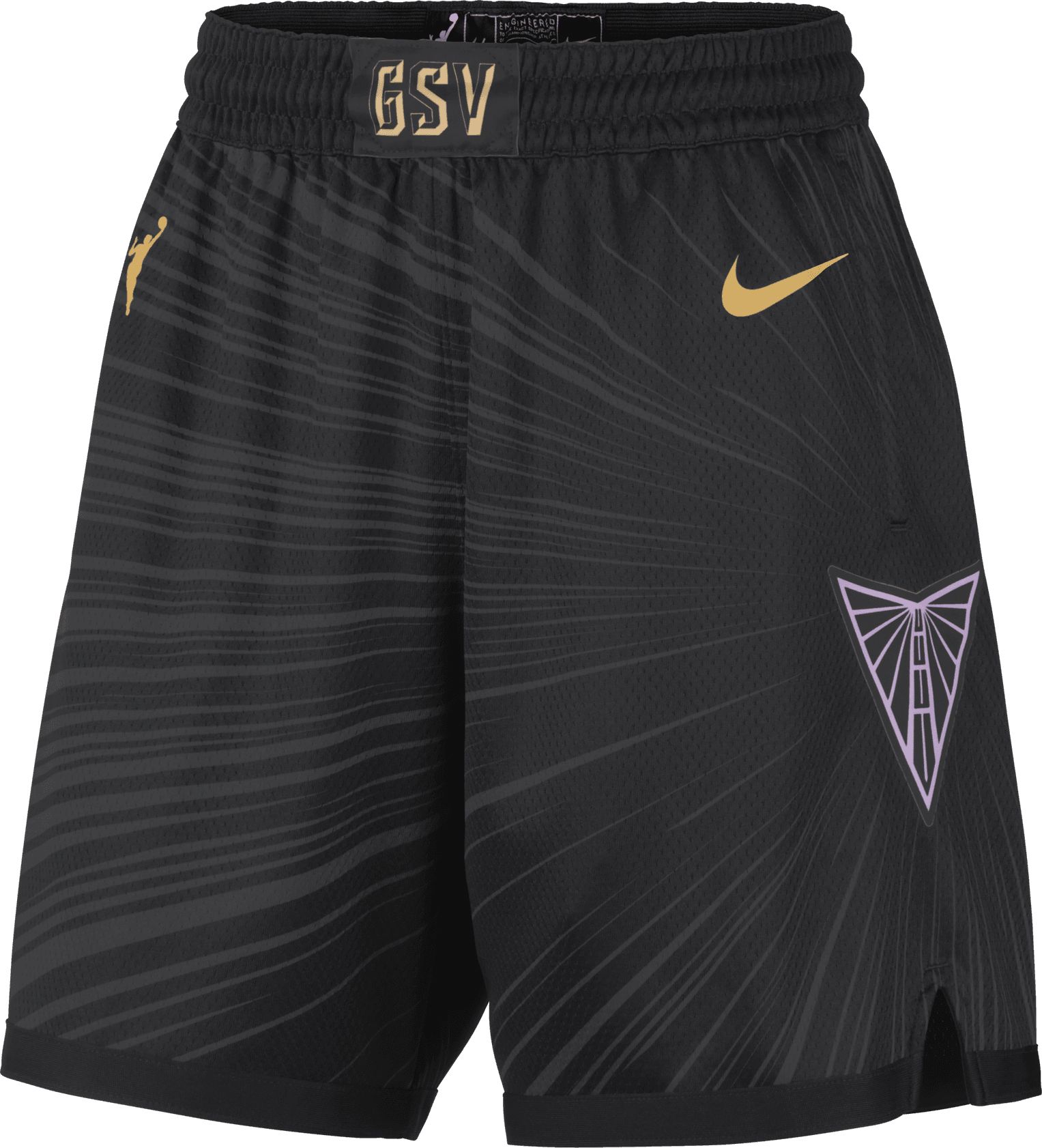 Nike Adult Golden State Valkyries Black Rebel Replica Shorts