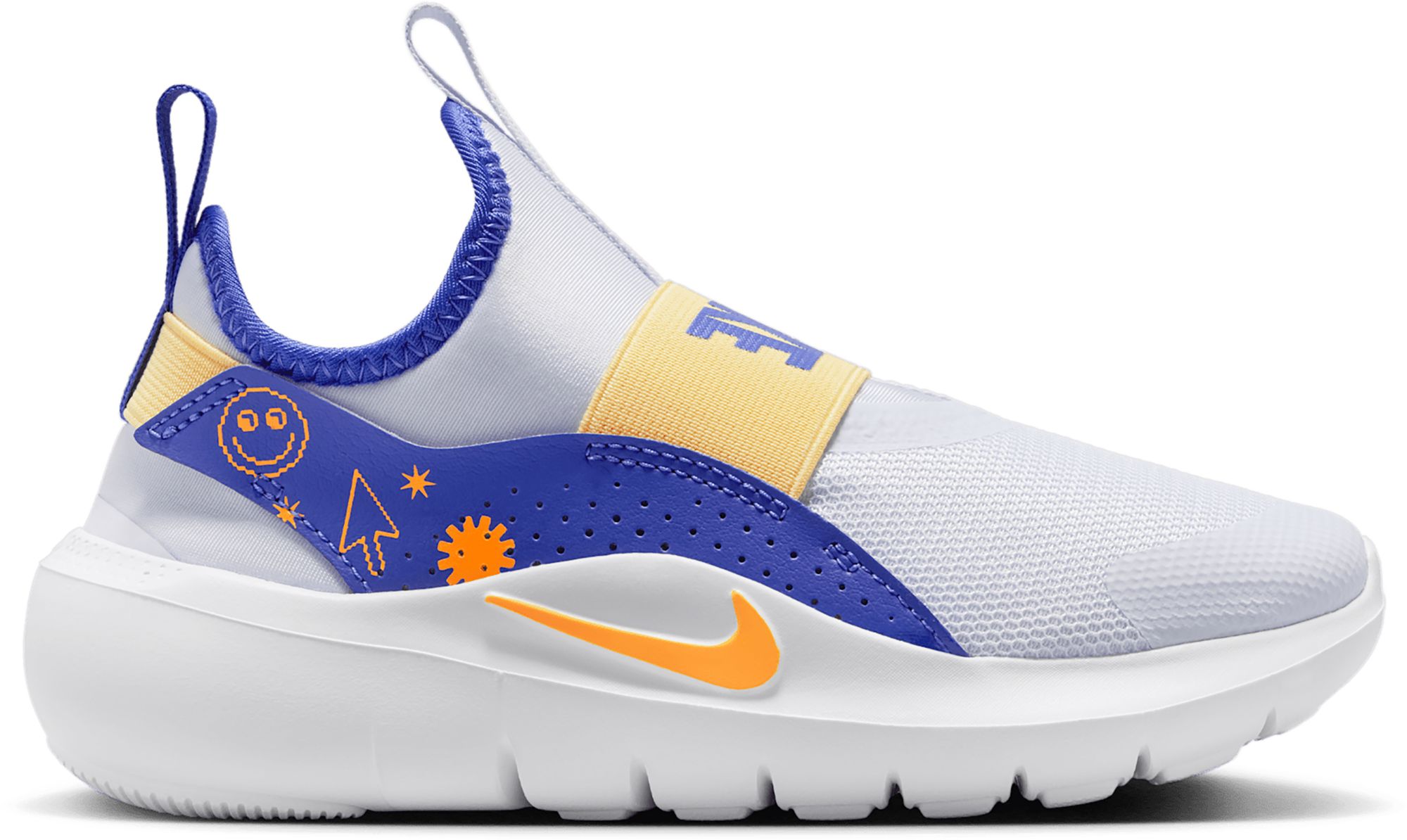 Gray/Orange/Yellow/White