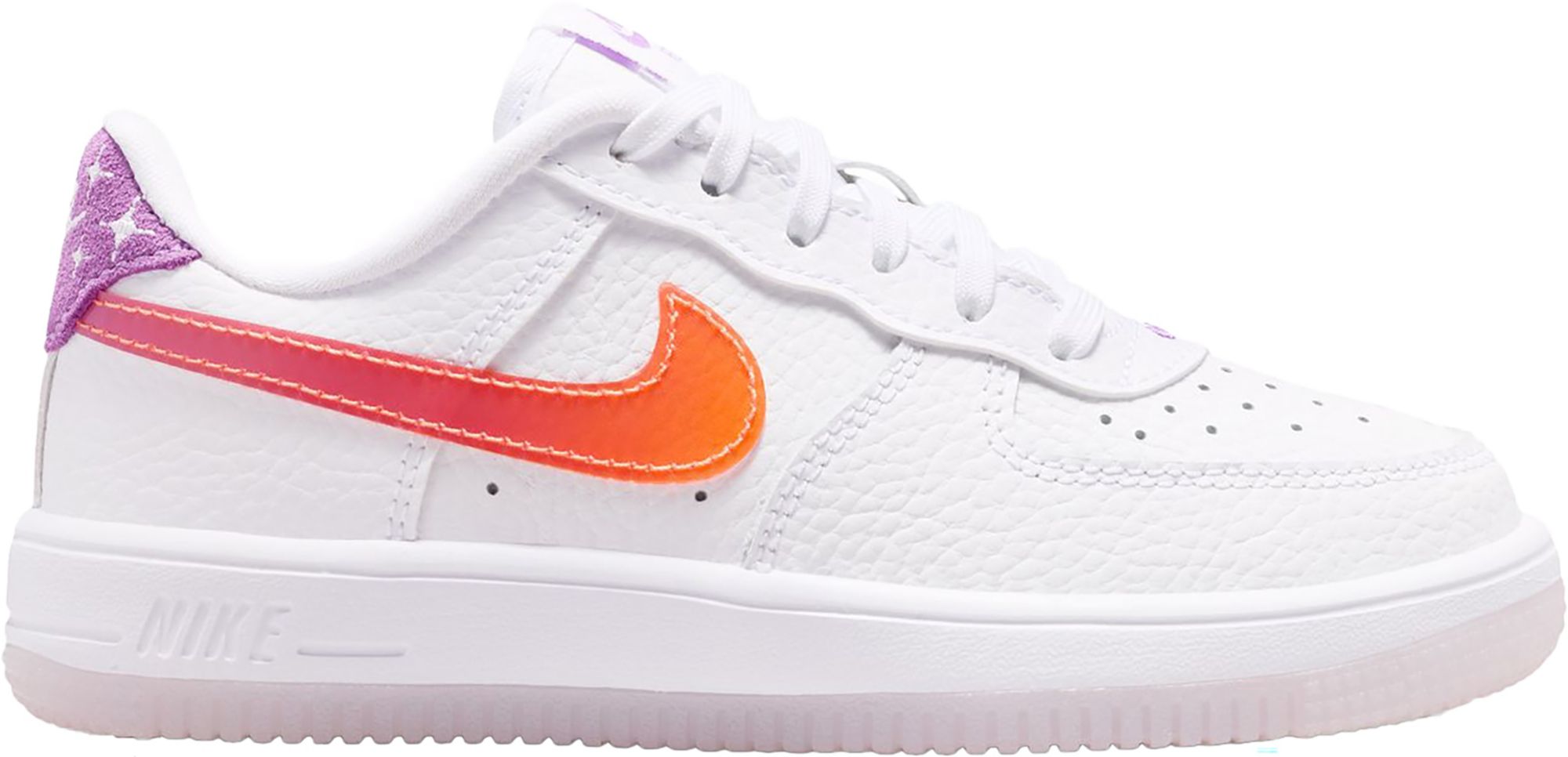 White/Bright Violet-Turf Orange