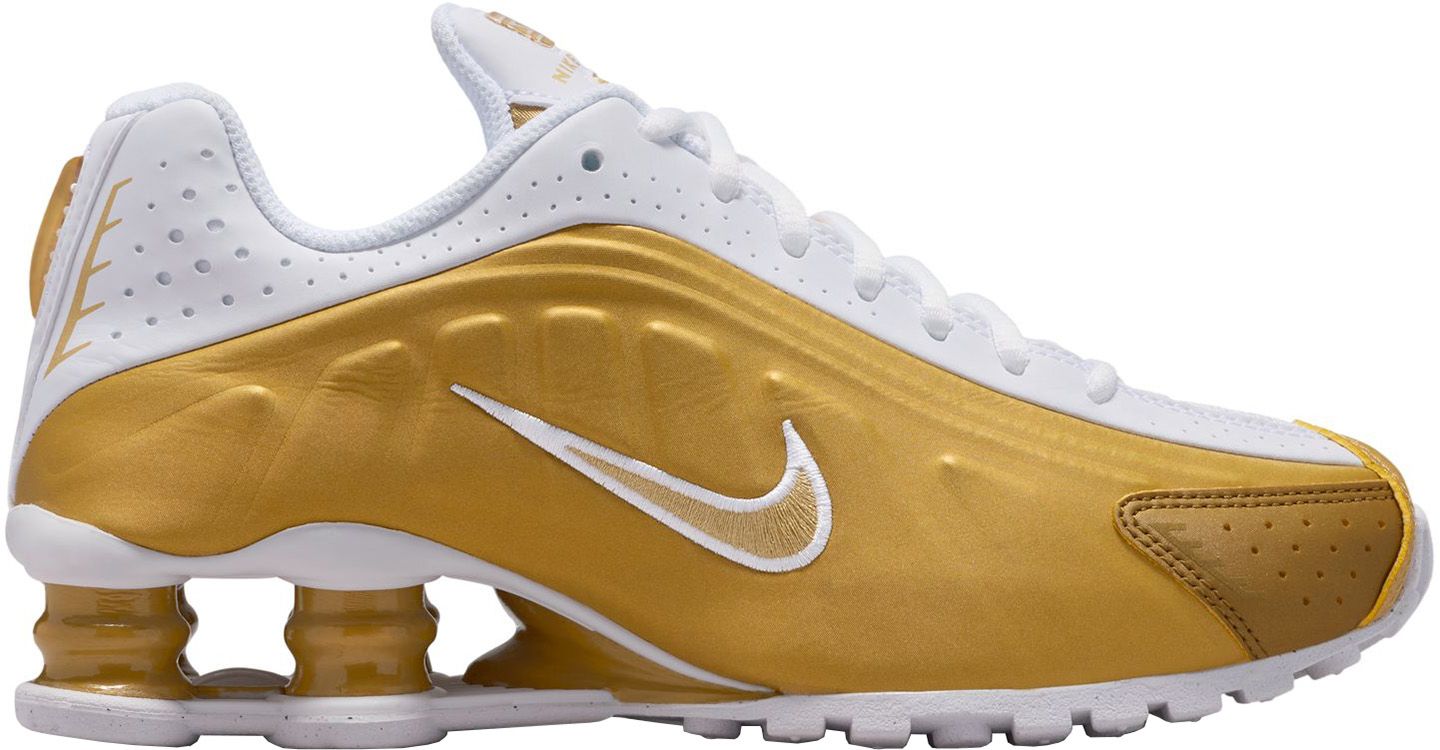 Metallic Gold/White