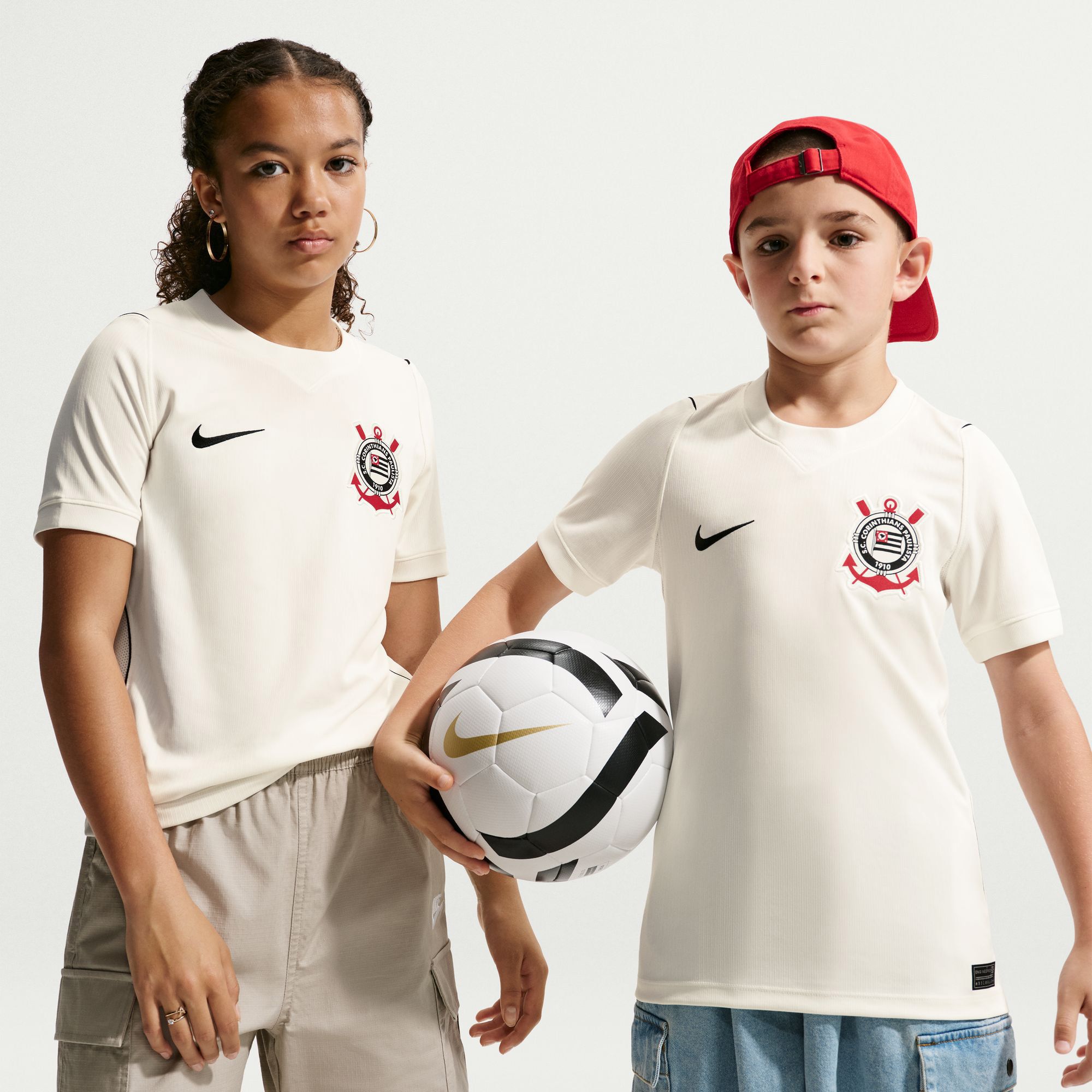 Nike Youth Corinthians 2026 Home Replica Jersey