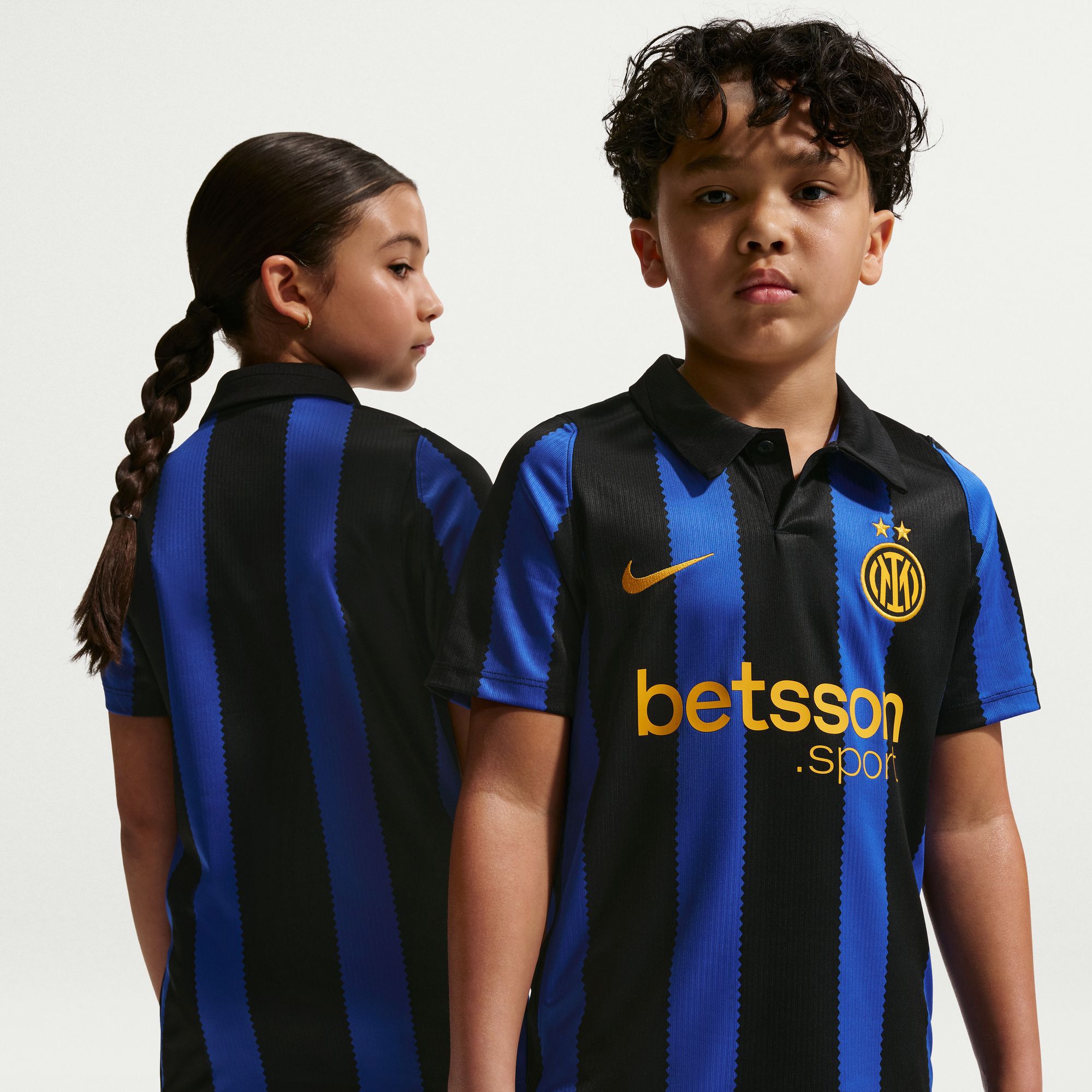Nike Youth Inter Milan Royal Blue Home Replica Jersey
