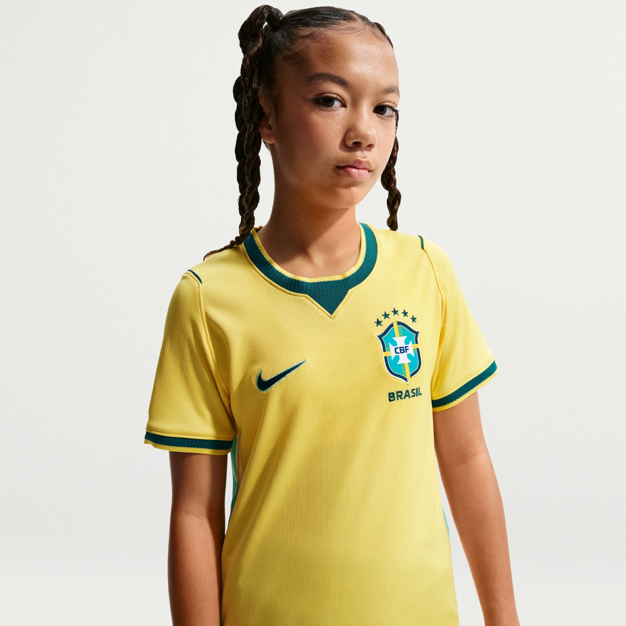 Nike Youth Brazil 2026 Home Replica Jersey
