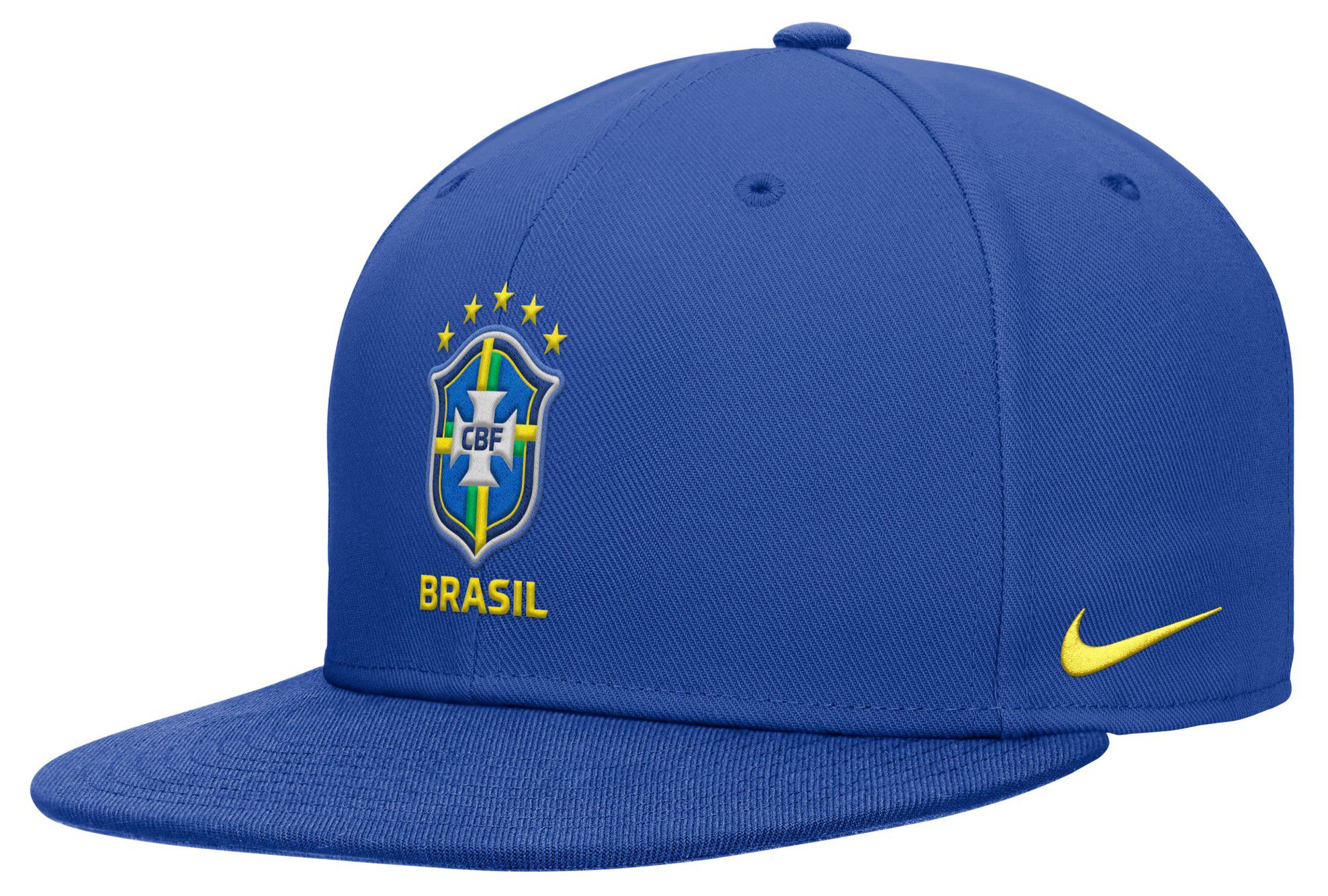 Nike Youth Brazil 2026 Royal Blue Core Crest Adjustable Snapback Hat