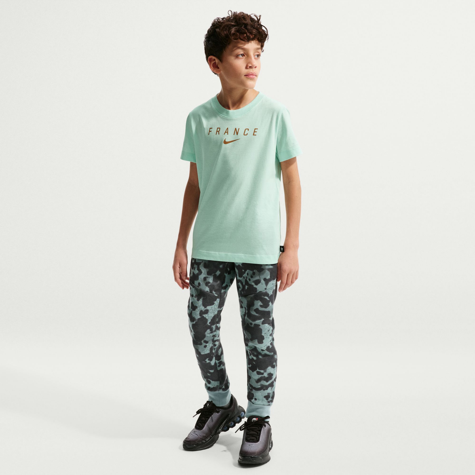 Nike Youth France 2026 Away Wordmark T-Shirt