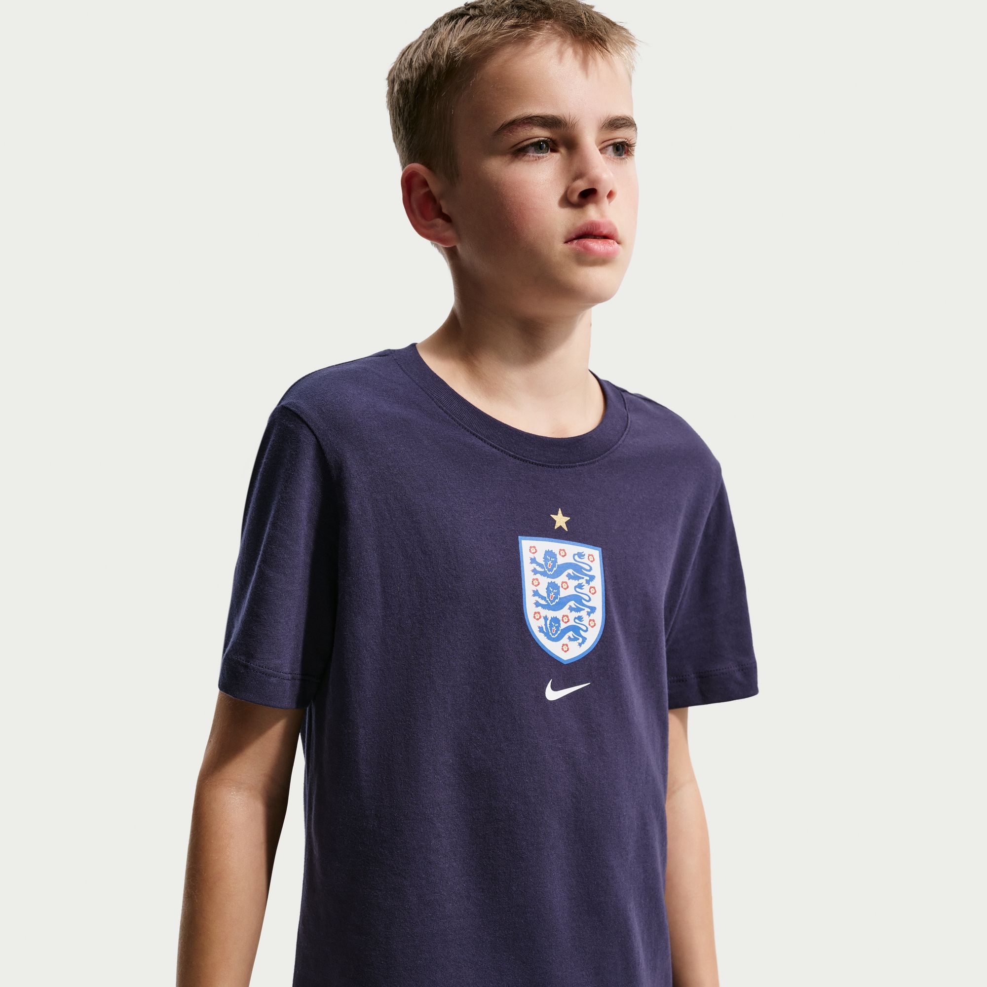 Nike Youth England 2026 Home Crest T-Shirt