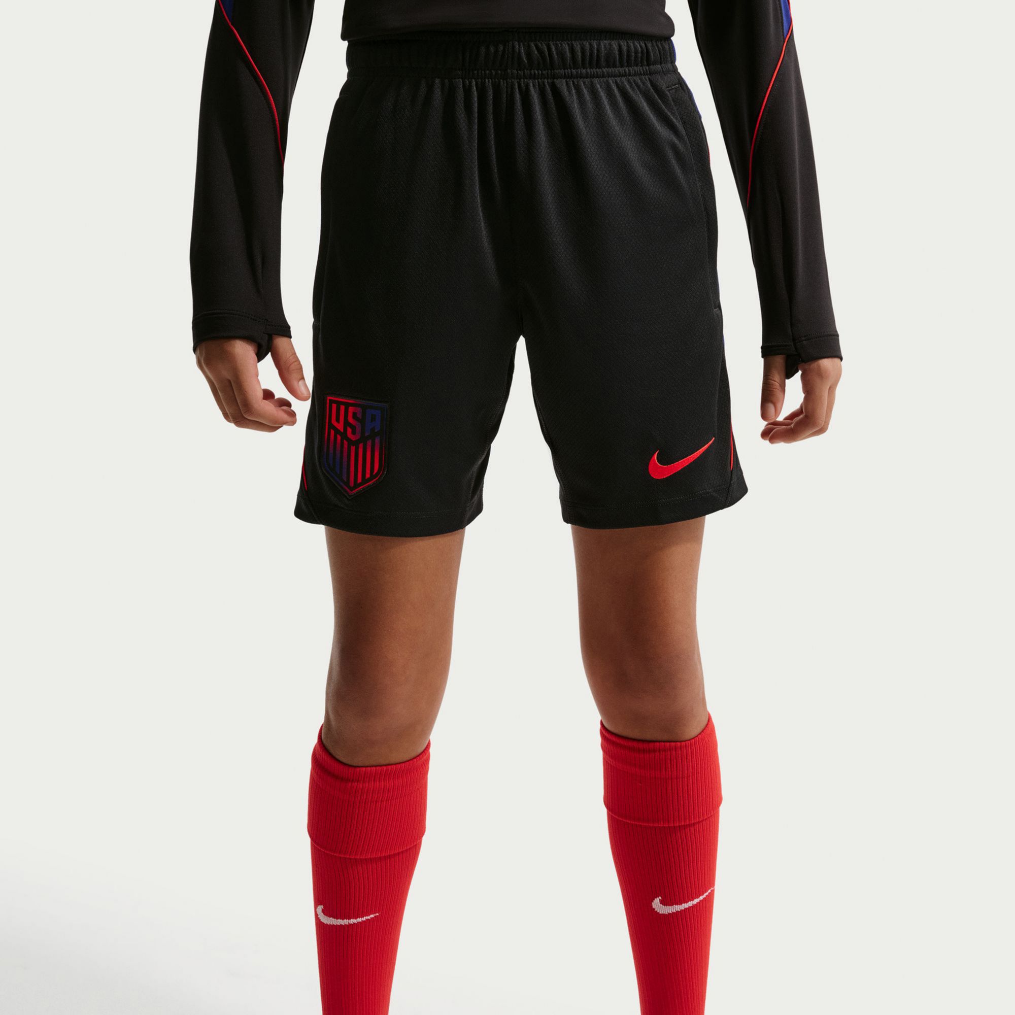 Nike Youth USMNT 2026 Home Strike Training Shorts