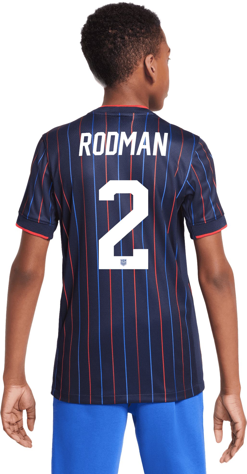 Nike Youth USWNT Trinity Rodman #2 2025 'Heartbeat' Away Replica Jersey