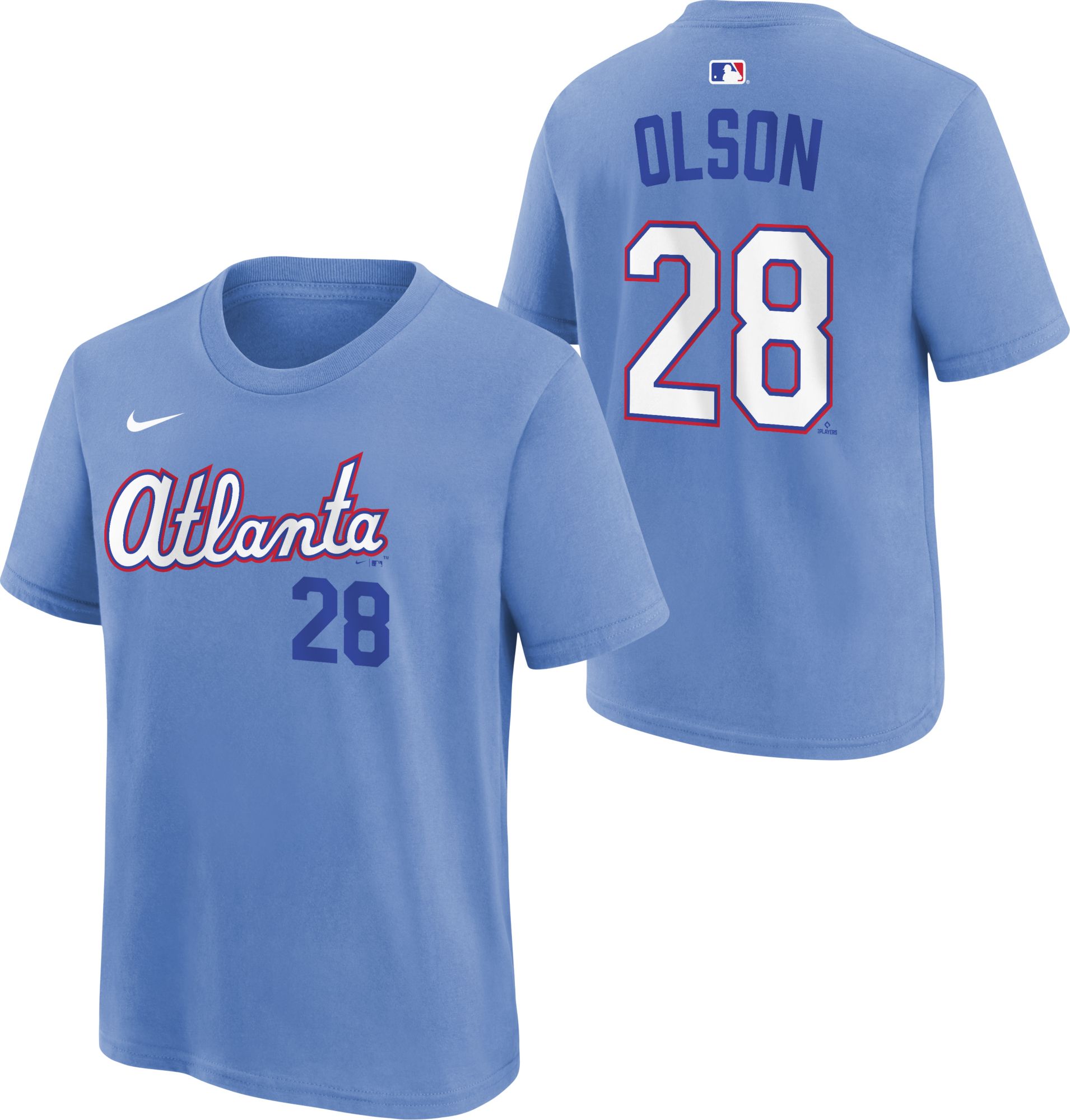 Nike Youth Atlanta Braves 2026 City Connect Matt Olson #28 City T-Shirt