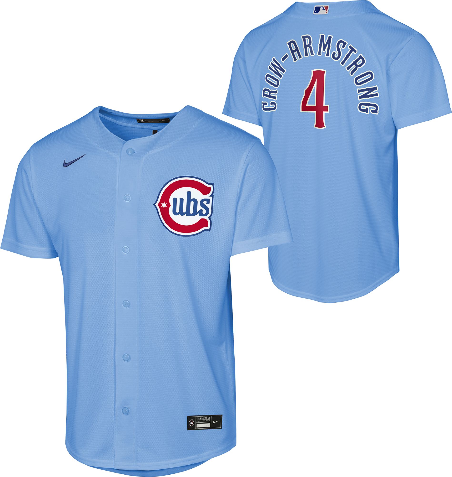 Nike Youth Chicago Cubs Pete Crow-Armstrong #4 Alternate 2 Jersey