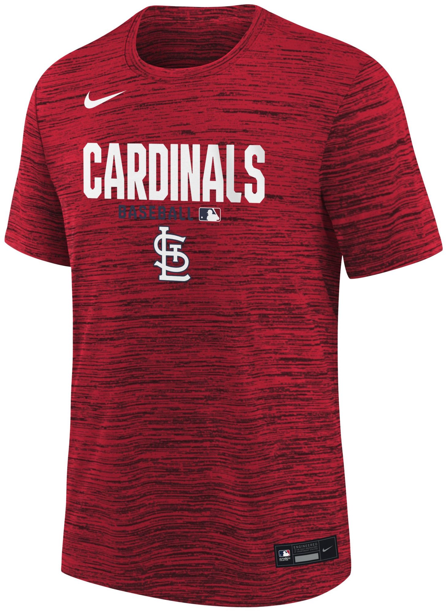Nike Youth St. Louis Cardinals Red Authentic Collection Velocity T-Shirt