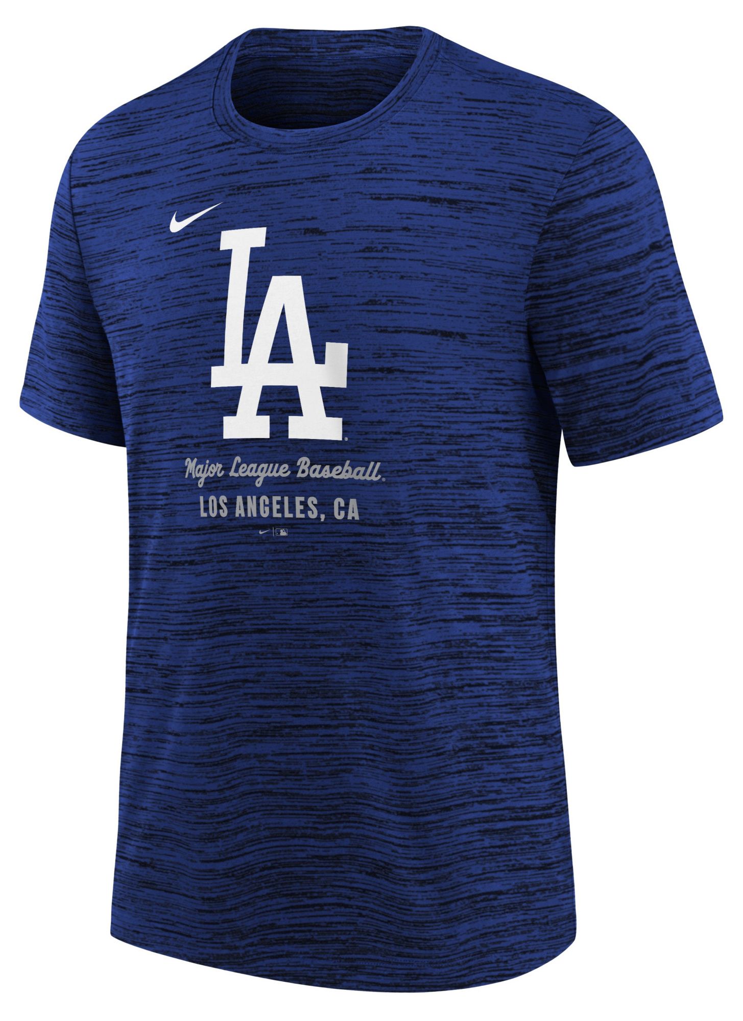 Nike Youth Los Angeles Dodgers Blue Velocity T-Shirt