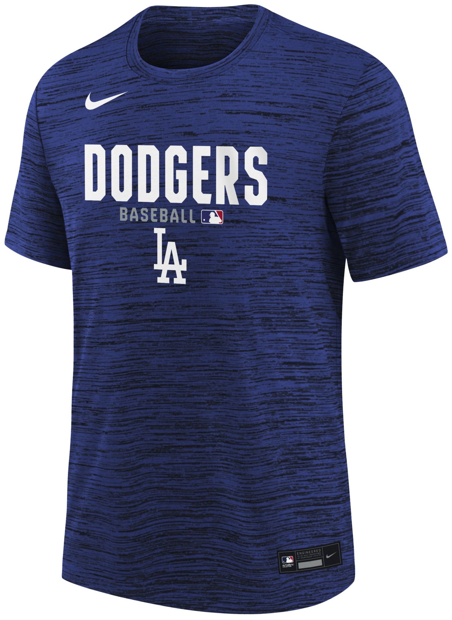 Nike Youth Los Angeles Dodgers Royal Authentic Collection Velocity T-Shirt