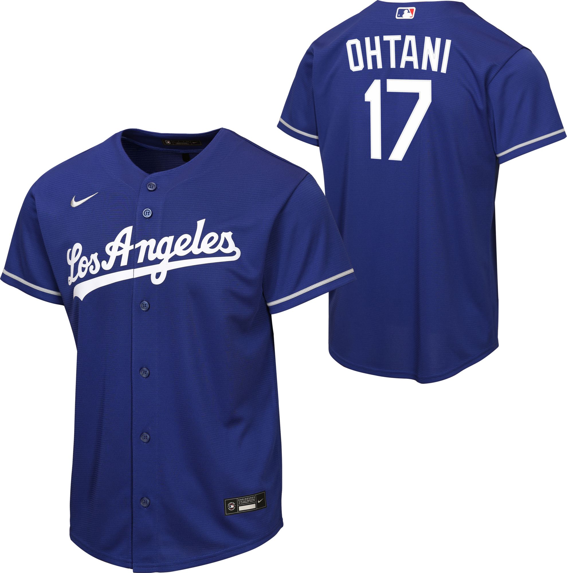Nike Youth Los Angeles Dodgers Shohei Ohtani #17 Alternate Royal Blue Jersey