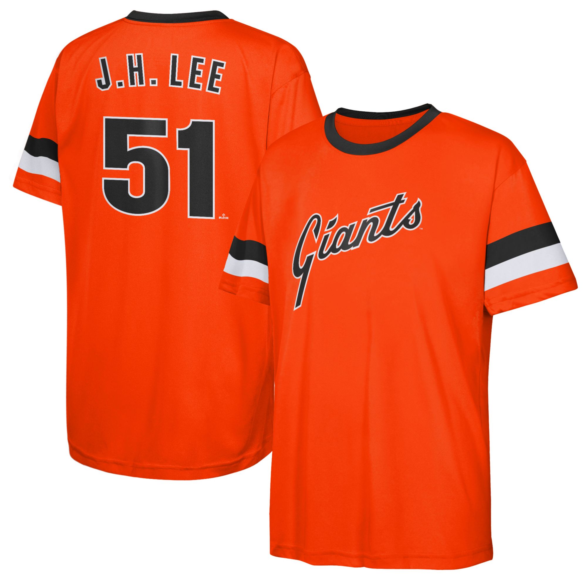 Nike Youth San Francisco Giants Team Color Jung Hoo Lee #51 Triple Sublimation T-Shirt