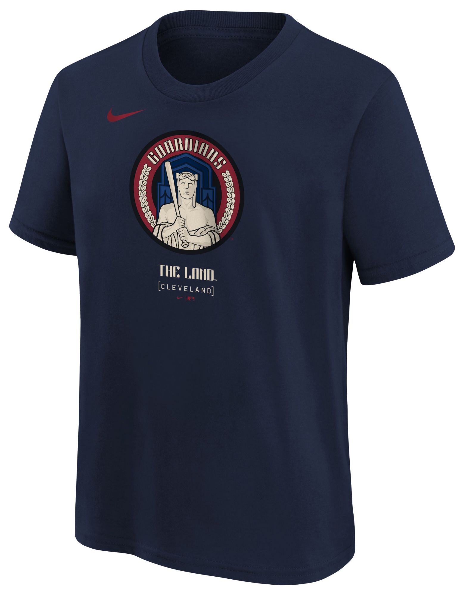 Nike Youth Cleveland Guardians City Connect Logo T-Shirt