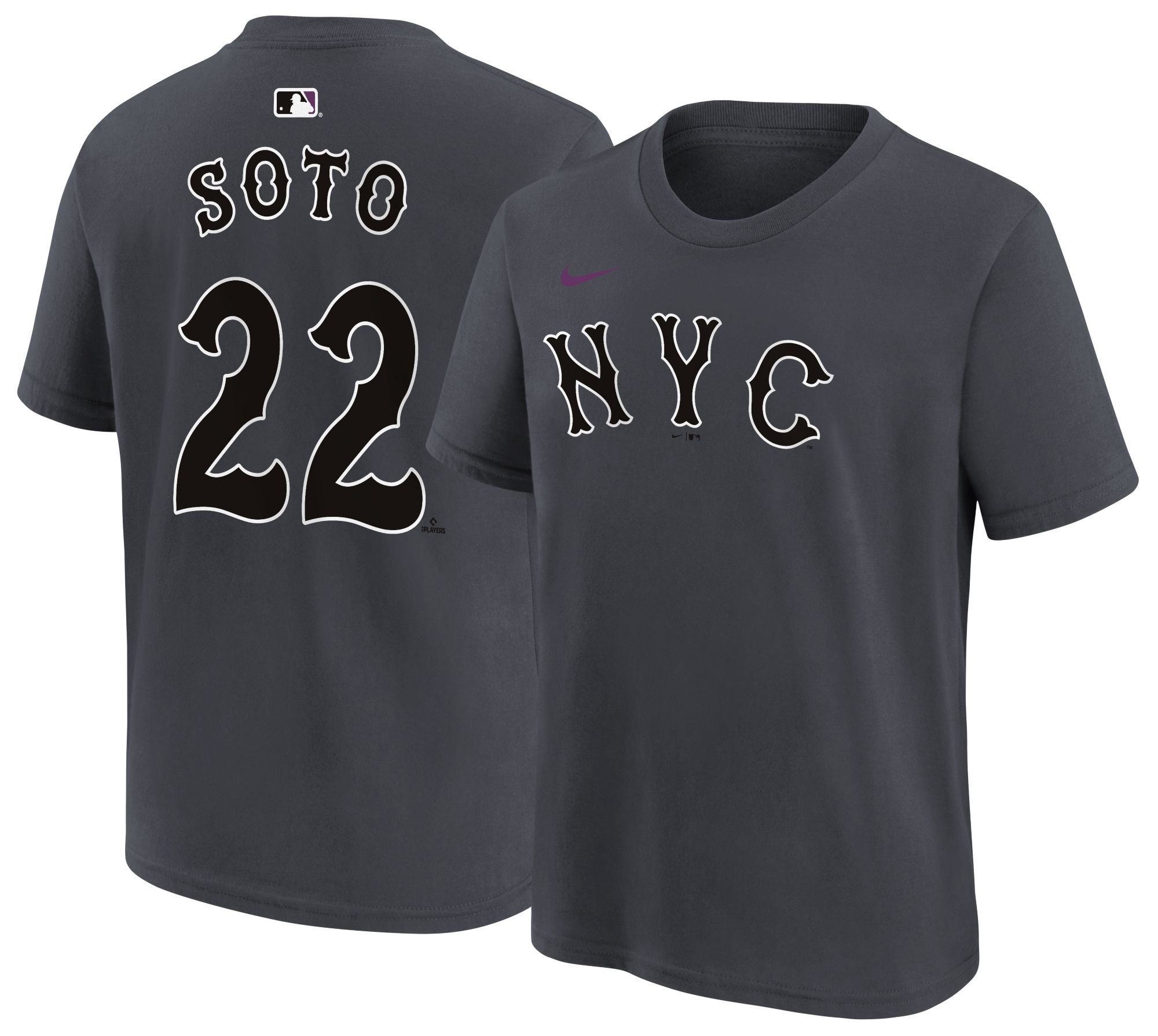 Nike Youth New York Mets Juan Soto #22 City Connect T-Shirt
