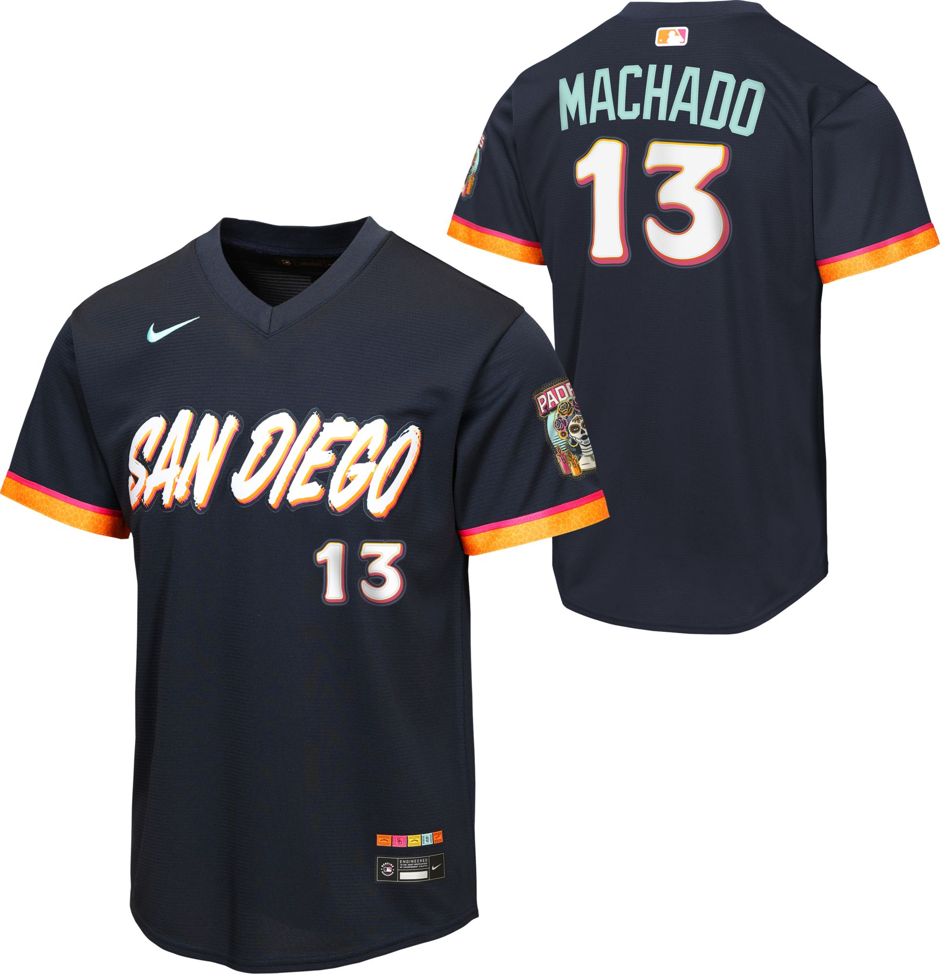 Nike Youth San Diego Padres Manny Machado #13 2026 City Connect Homerun Jersey