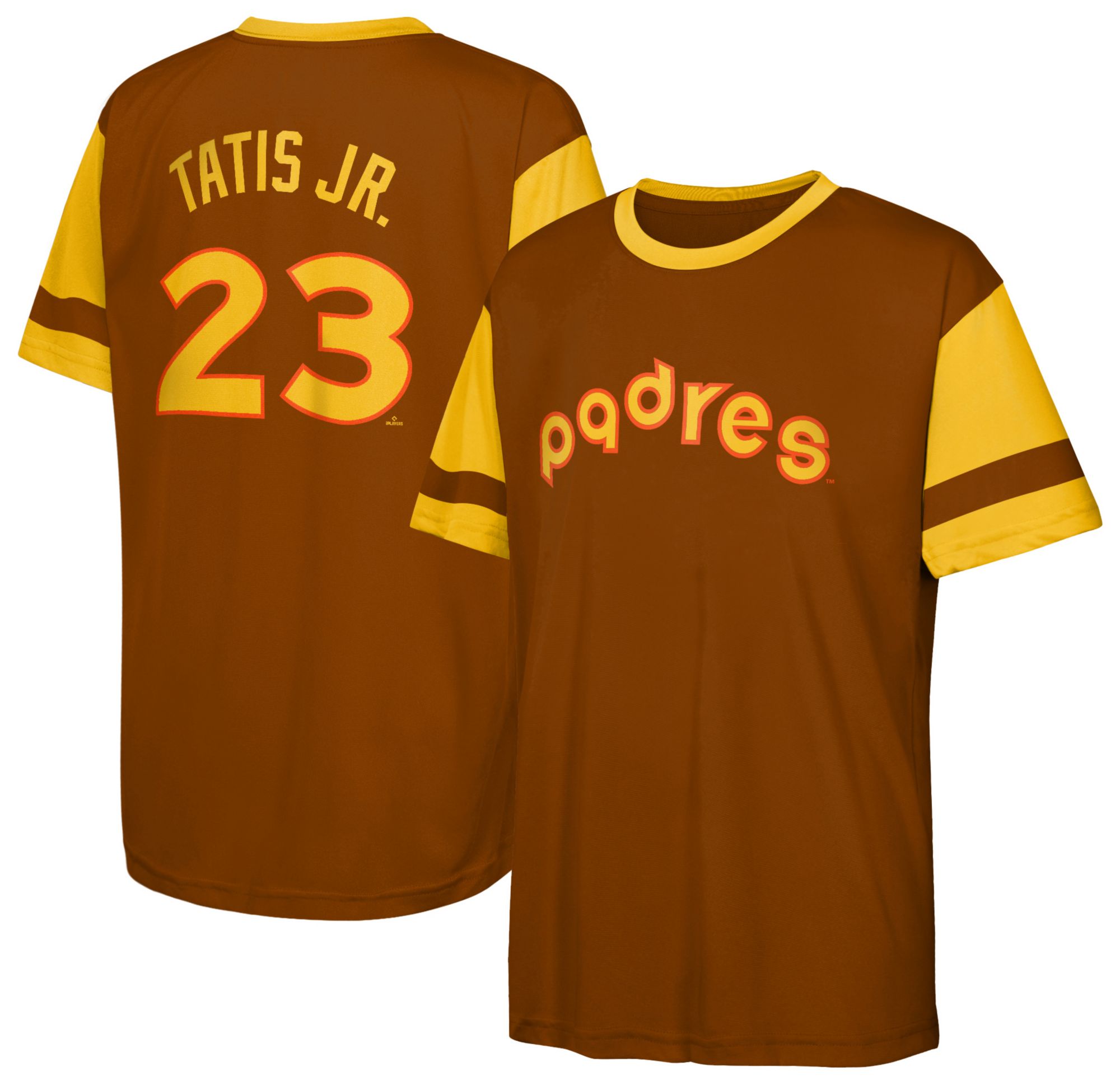 Nike Youth San Diego Padres Team Color Fernando Tatis #23 Triple Sublimation T-Shirt